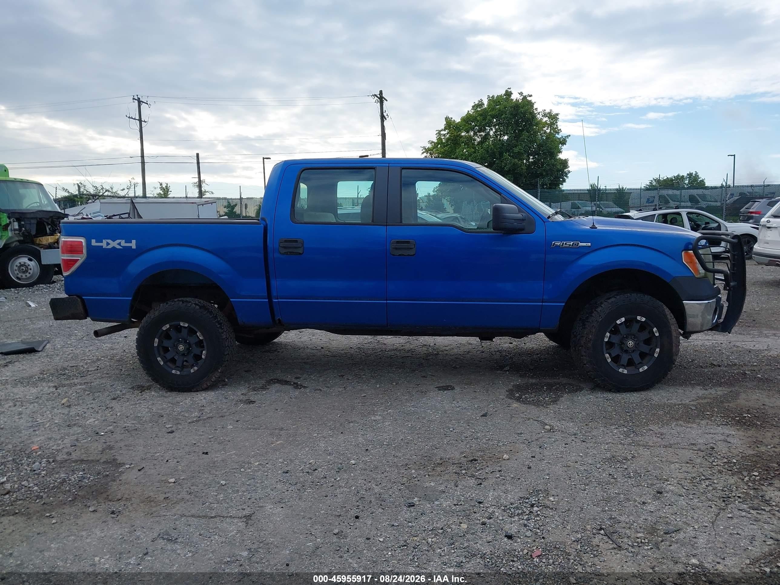 2010 Ford F-150 Xl/xlt Blue vin: 1FTEW1E83AFC42739