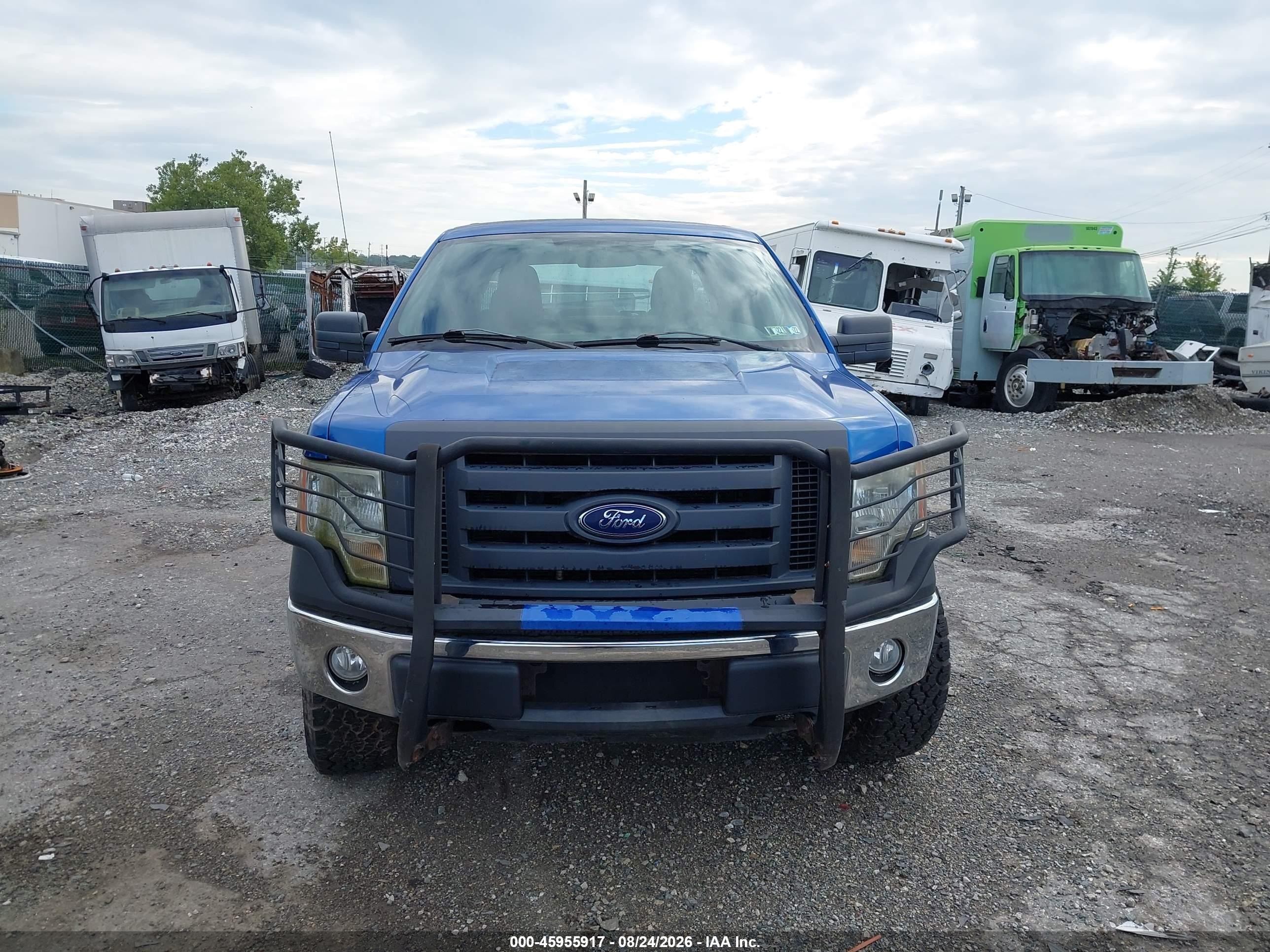 2010 Ford F-150 Xl/xlt Blue vin: 1FTEW1E83AFC42739
