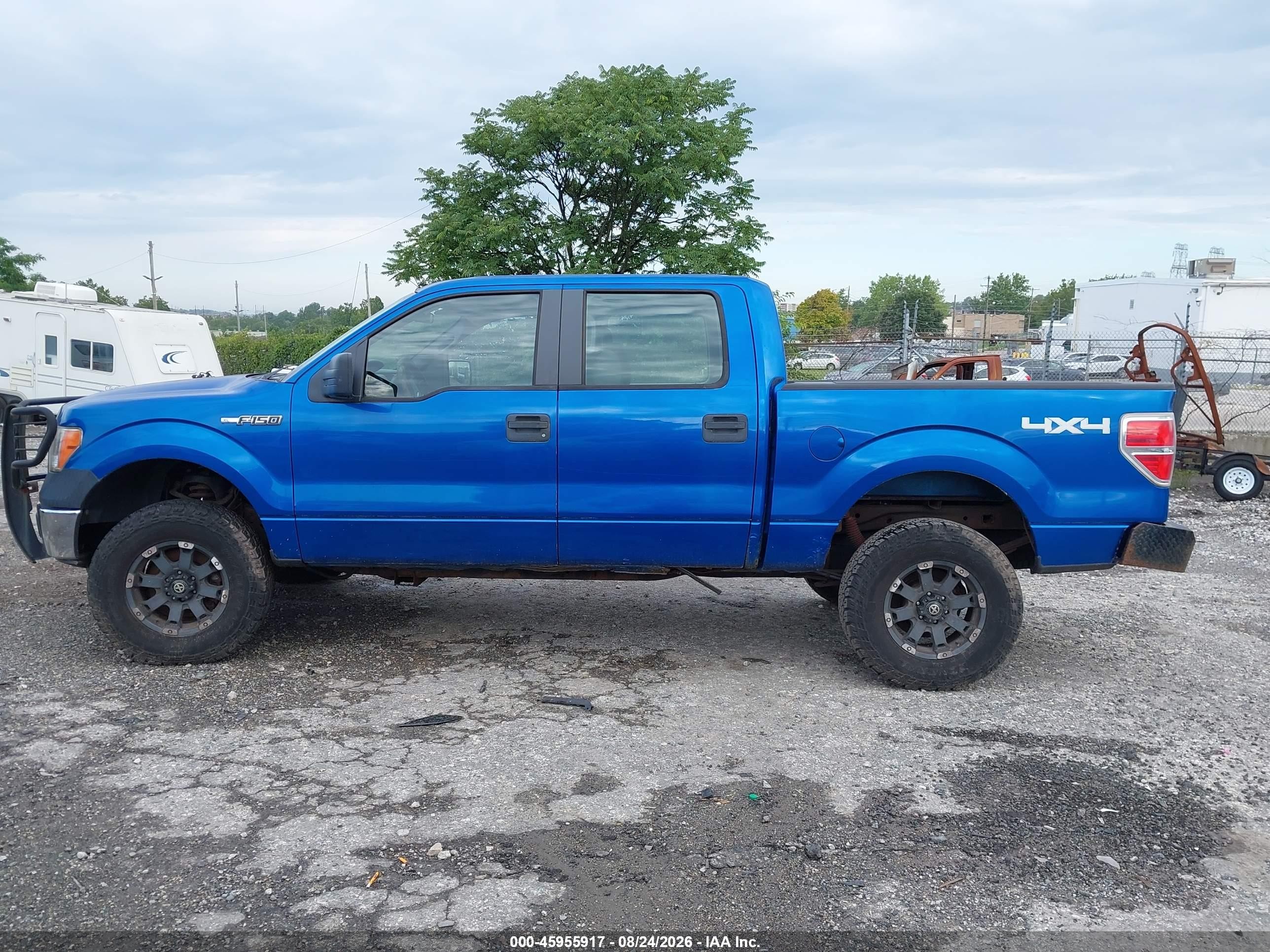 2010 Ford F-150 Xl/xlt Blue vin: 1FTEW1E83AFC42739