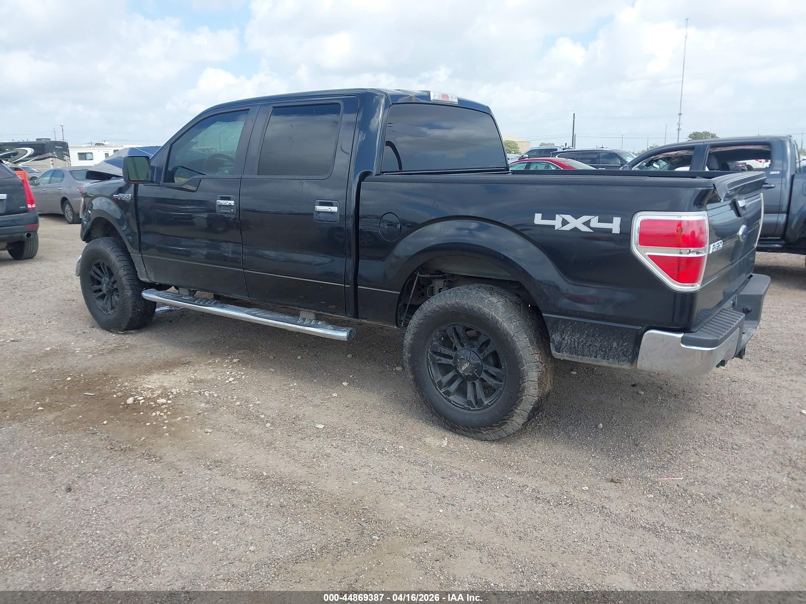 2010 Ford F-150 Xl/xlt Black vin: 1FTEW1E83AFD54795