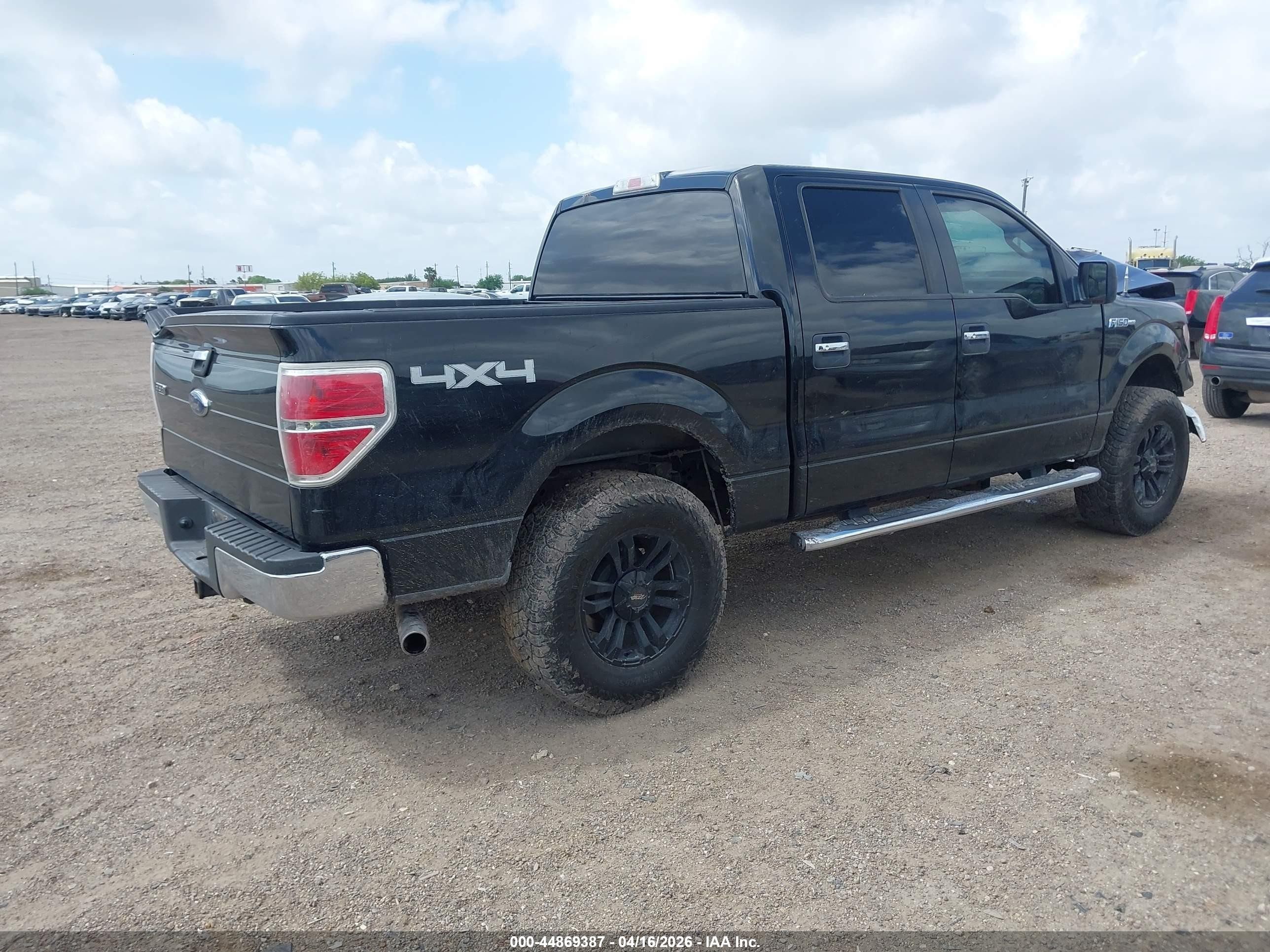2010 Ford F-150 Xl/xlt Black vin: 1FTEW1E83AFD54795