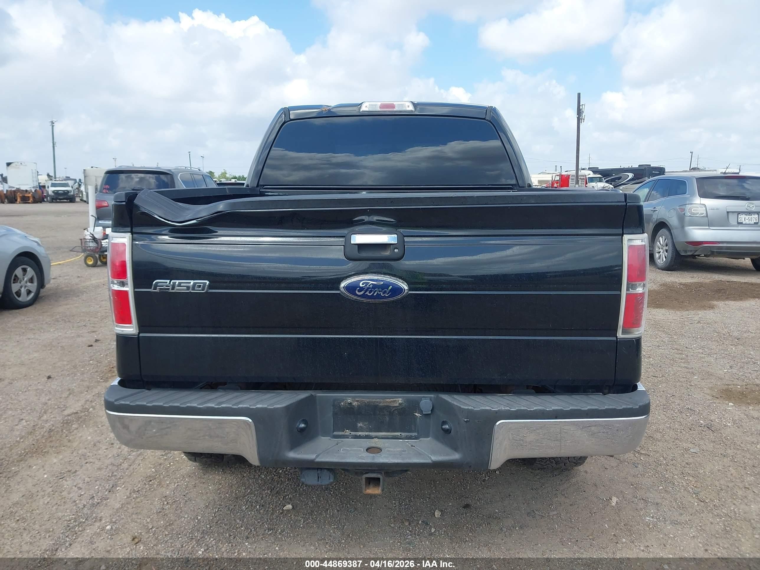 2010 Ford F-150 Xl/xlt Black vin: 1FTEW1E83AFD54795