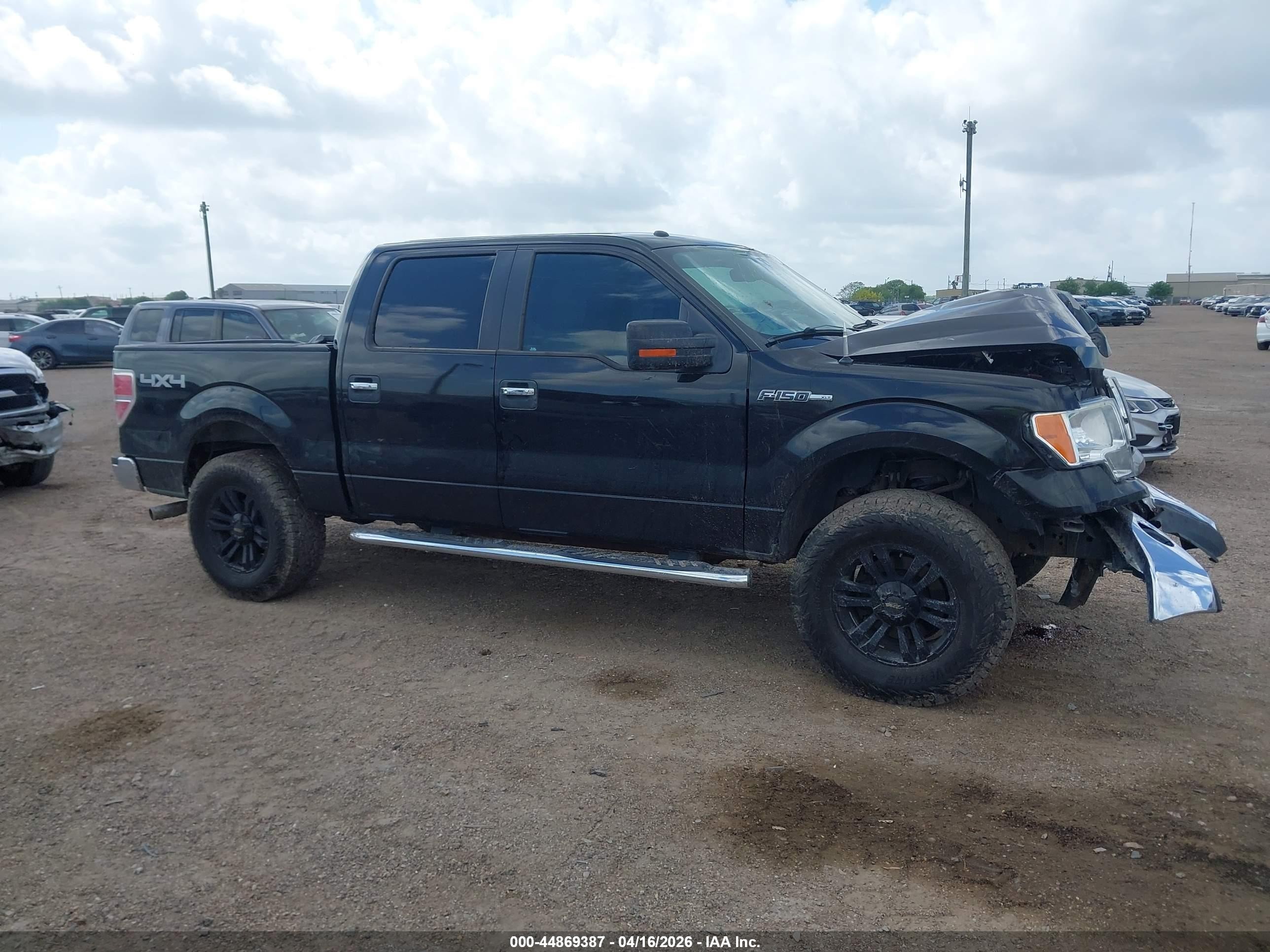 2010 Ford F-150 Xl/xlt Black vin: 1FTEW1E83AFD54795
