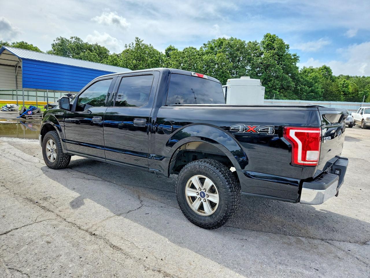 2016 Ford F150 Supercrew Black vin: 1FTEW1E83GKD94505