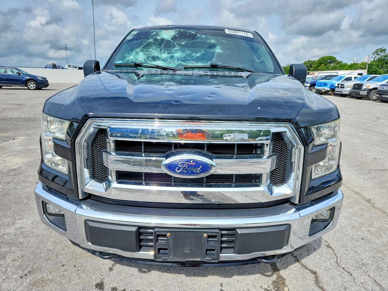 2016 Ford F150 Supercrew Black vin: 1FTEW1E83GKD94505
