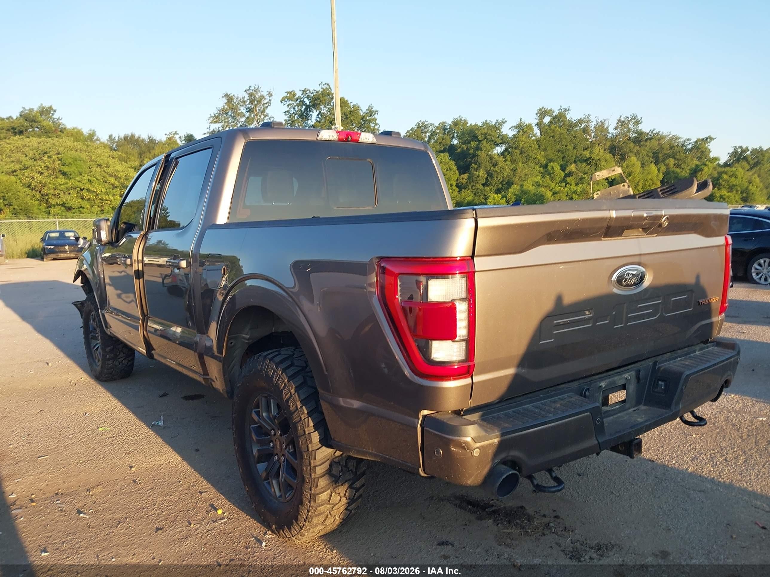 2022 Ford F-150 Tremor Brown vin: 1FTEW1E83NFC20472