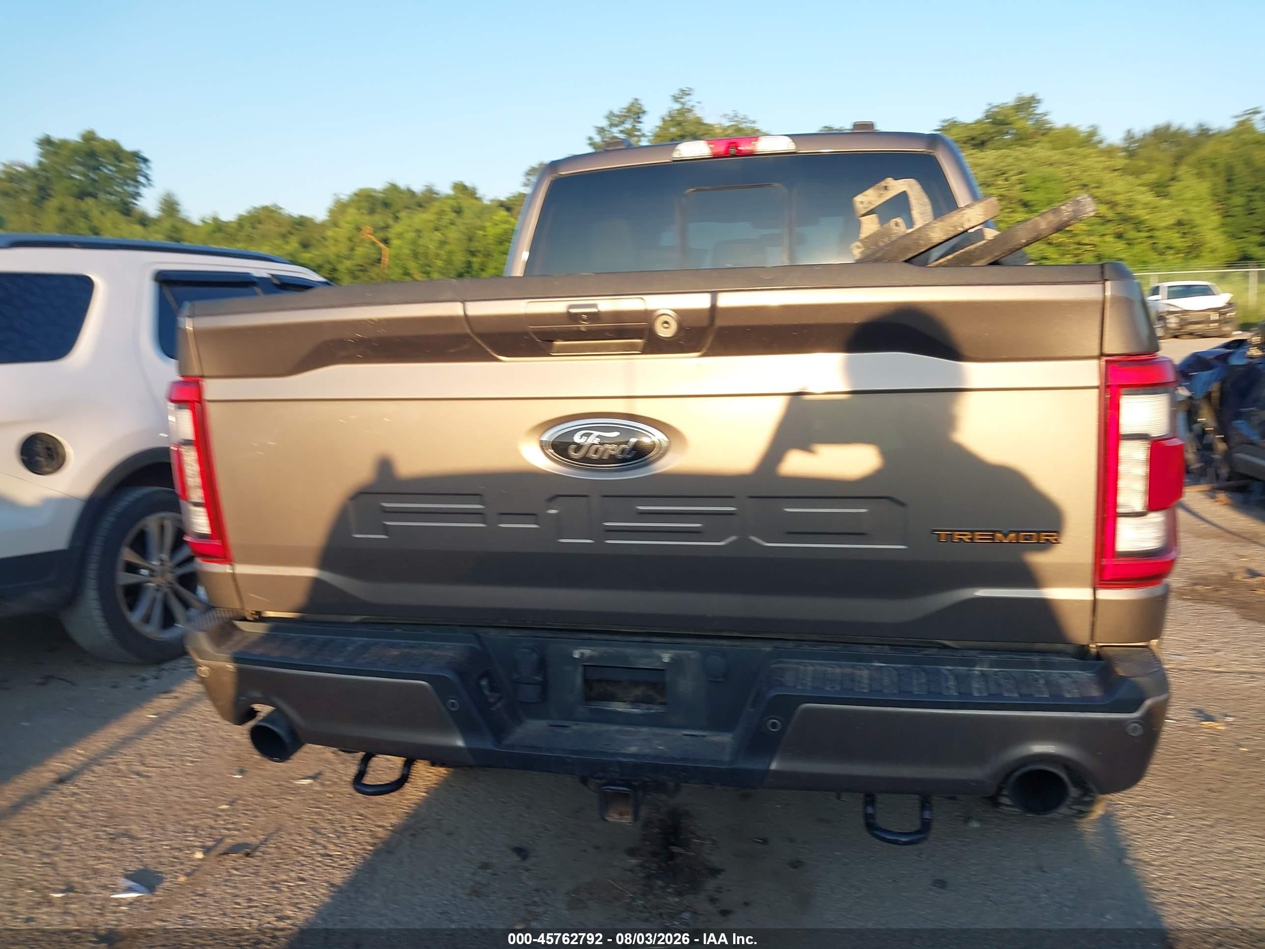 2022 Ford F-150 Tremor Brown vin: 1FTEW1E83NFC20472