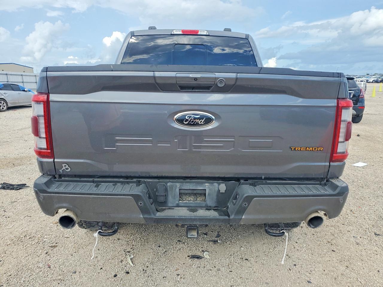 2023 Ford F150 Supercrew Gray vin: 1FTEW1E83PFC59677