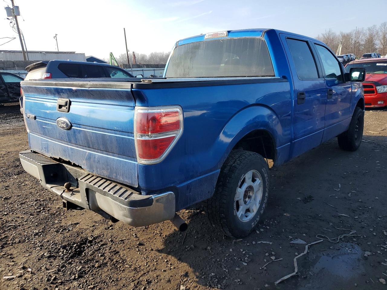 2010 Ford F150 Supercrew Blue vin: 1FTEW1E84AFA61133