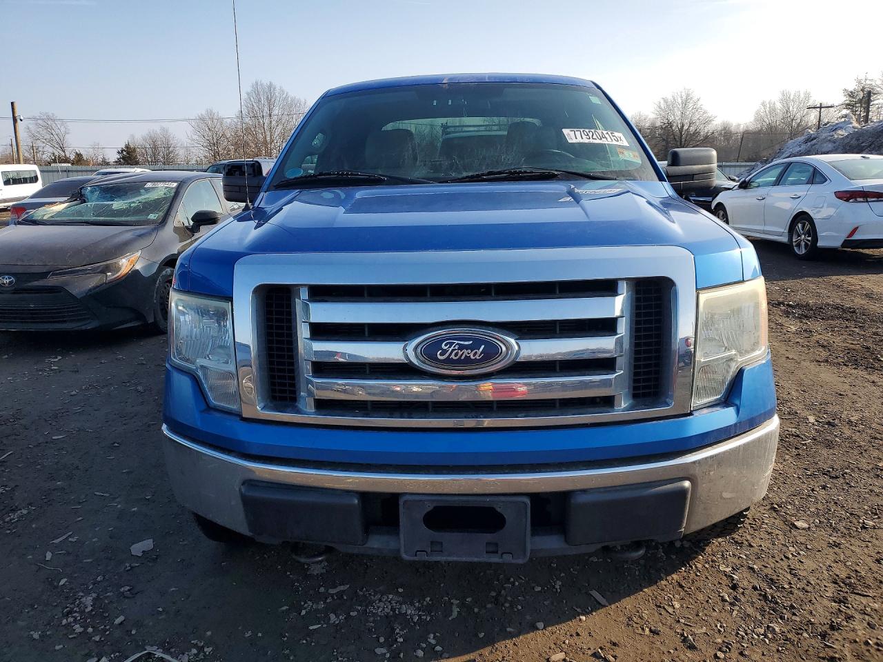 2010 Ford F150 Supercrew Blue vin: 1FTEW1E84AFA61133