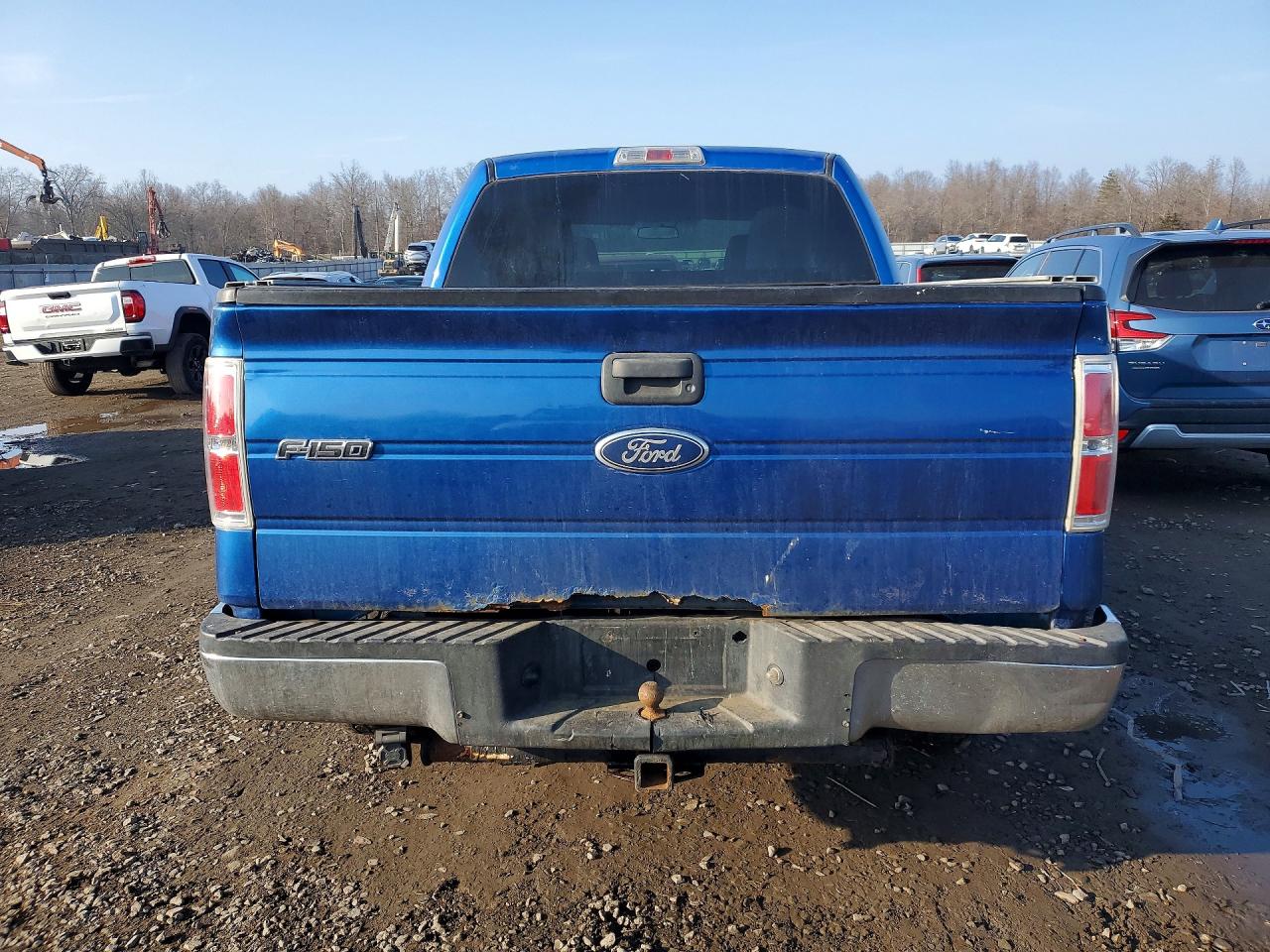 2010 Ford F150 Supercrew Blue vin: 1FTEW1E84AFA61133