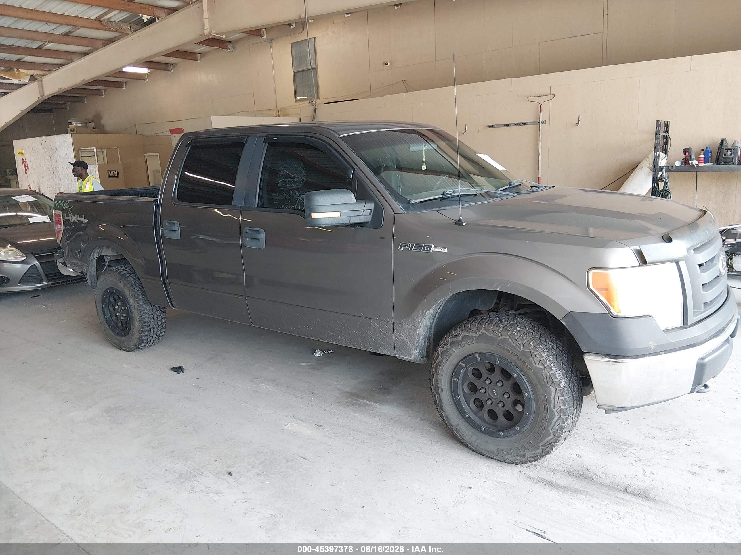 2010 Ford F-150 Xl/xlt Gray vin: 1FTEW1E84AFA63254