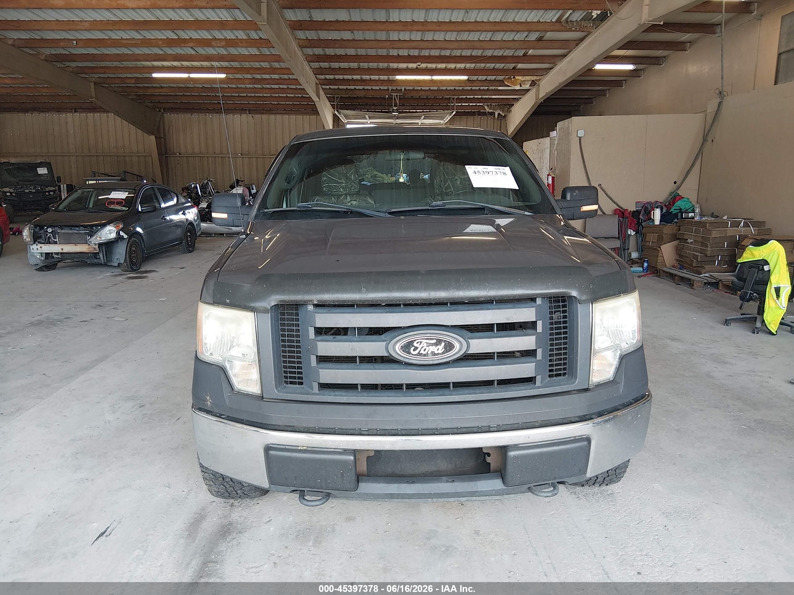2010 Ford F-150 Xl/xlt Gray vin: 1FTEW1E84AFA63254