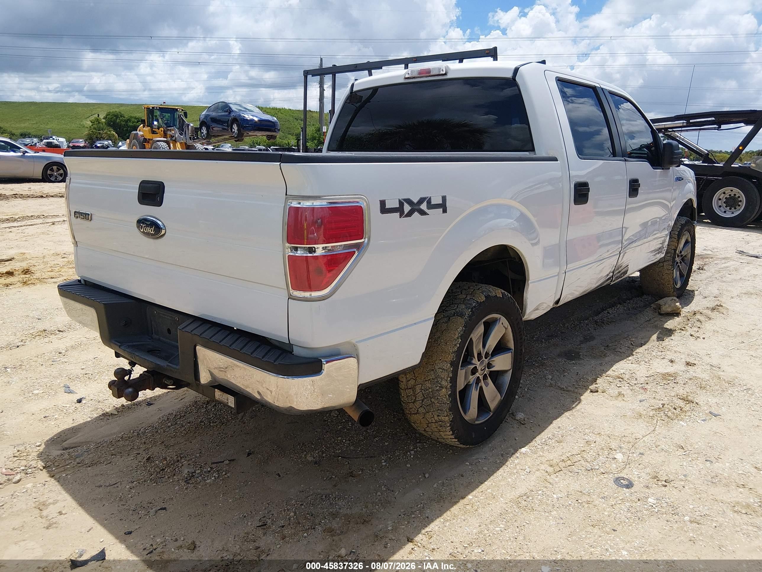 2010 Ford F-150 Xl White vin: 1FTEW1E84AFB25820