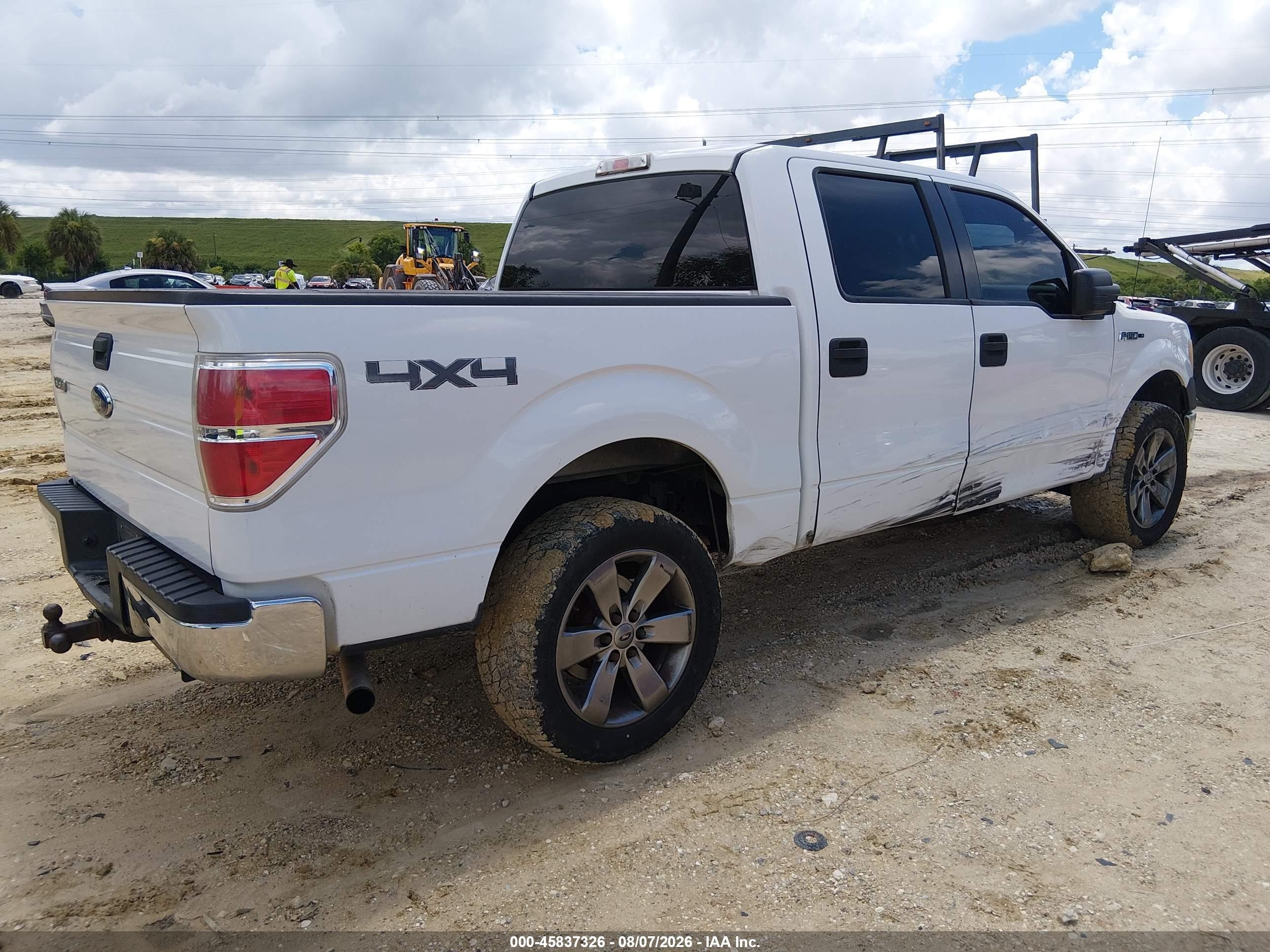 2010 Ford F-150 Xl White vin: 1FTEW1E84AFB25820