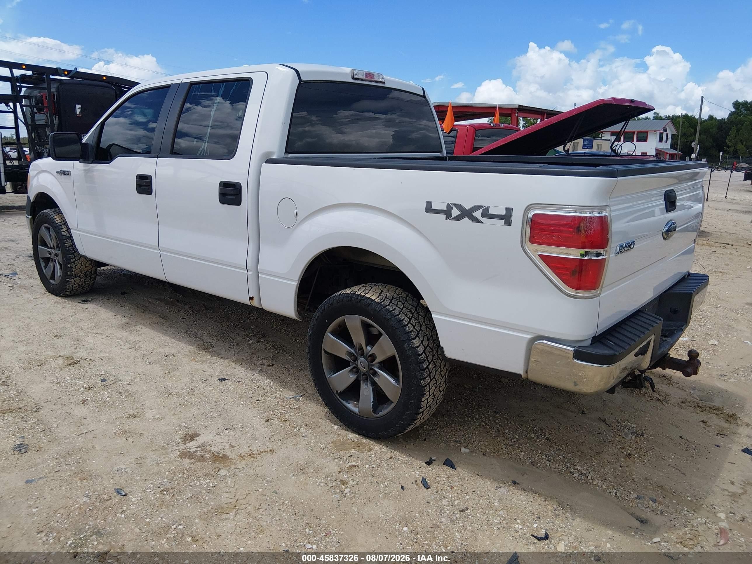 2010 Ford F-150 Xl White vin: 1FTEW1E84AFB25820