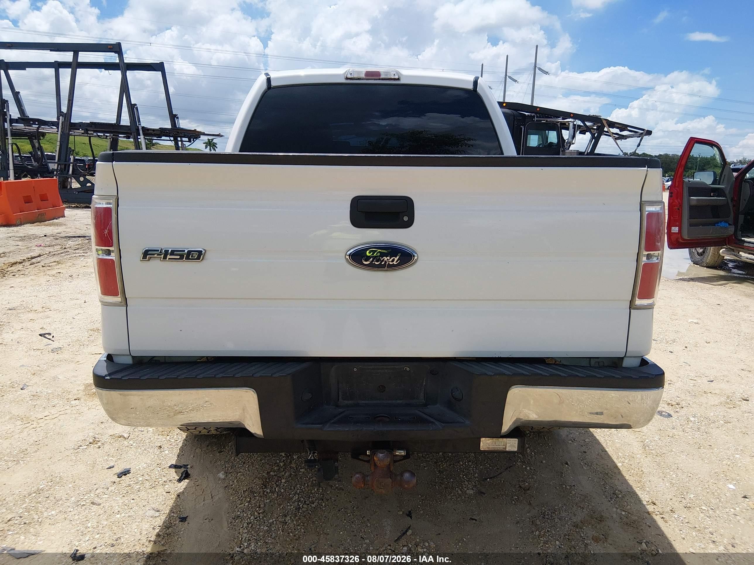 2010 Ford F-150 Xl White vin: 1FTEW1E84AFB25820