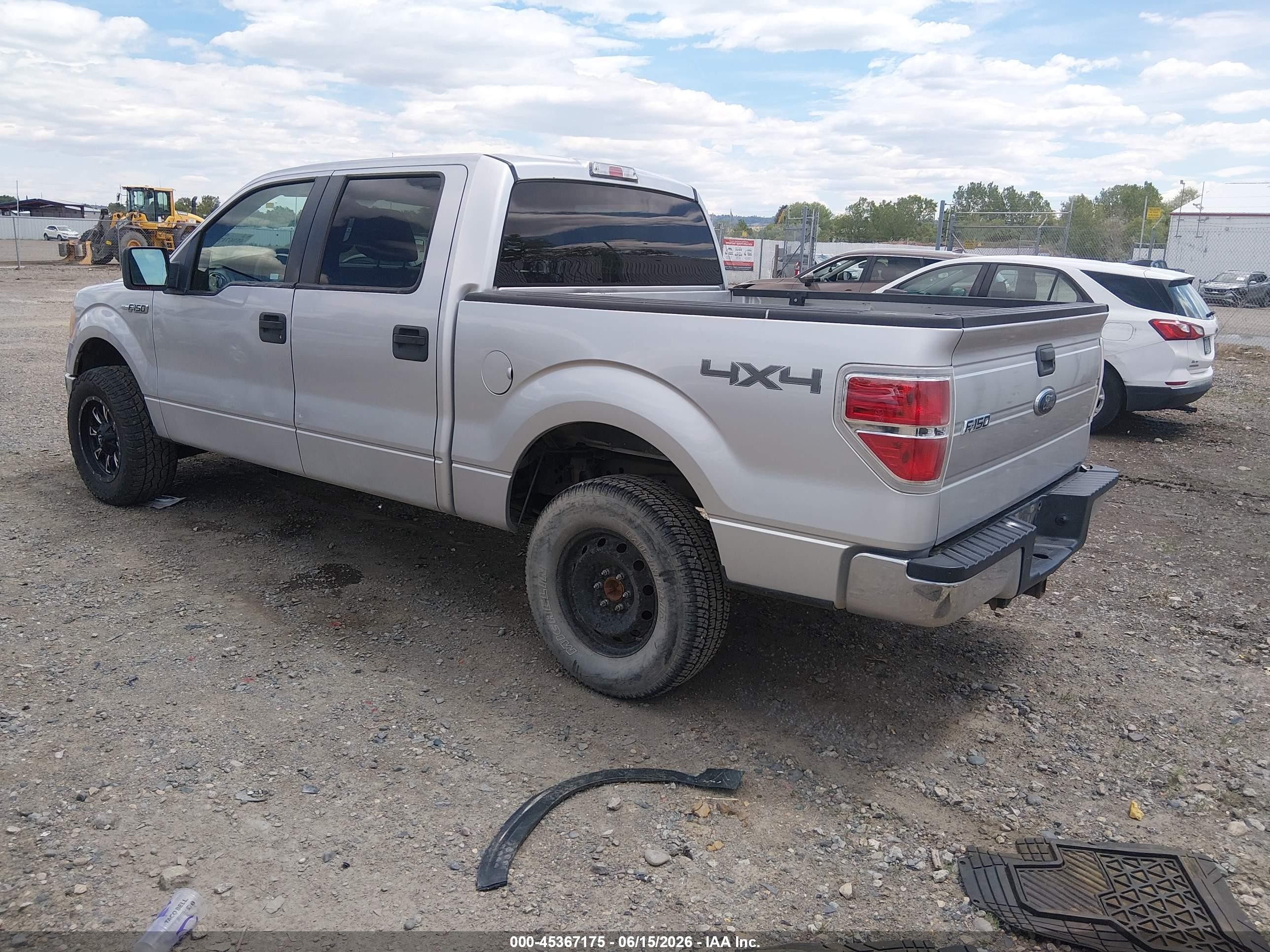 2010 Ford F-150 Xlt Silver vin: 1FTEW1E84AFC53751