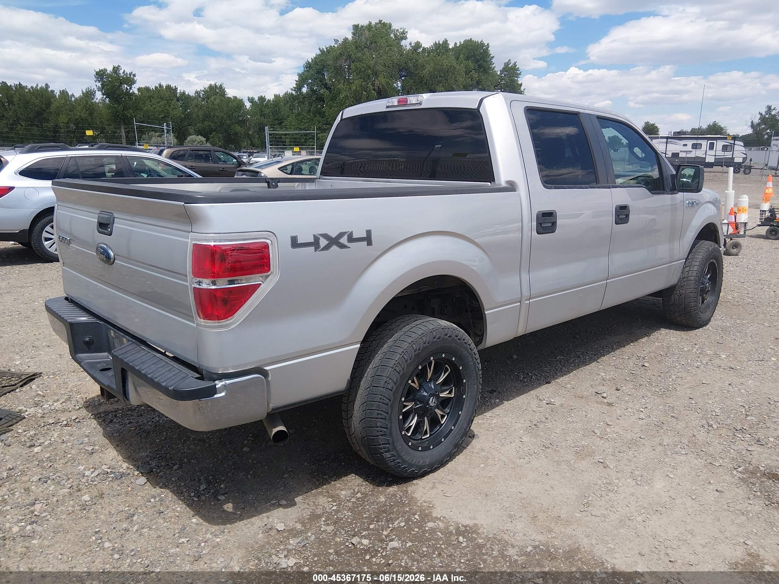 2010 Ford F-150 Xlt Silver vin: 1FTEW1E84AFC53751