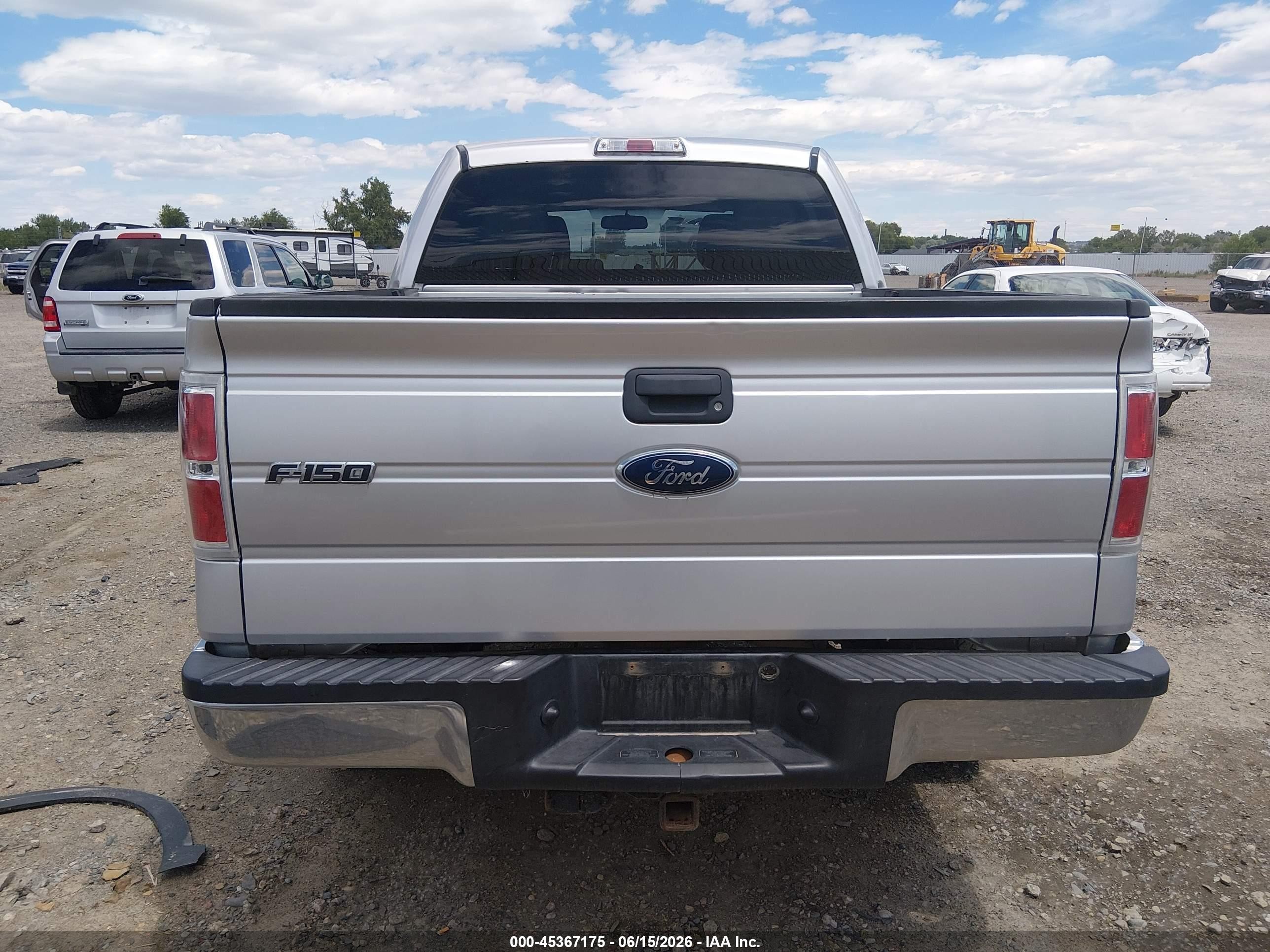 2010 Ford F-150 Xlt Silver vin: 1FTEW1E84AFC53751