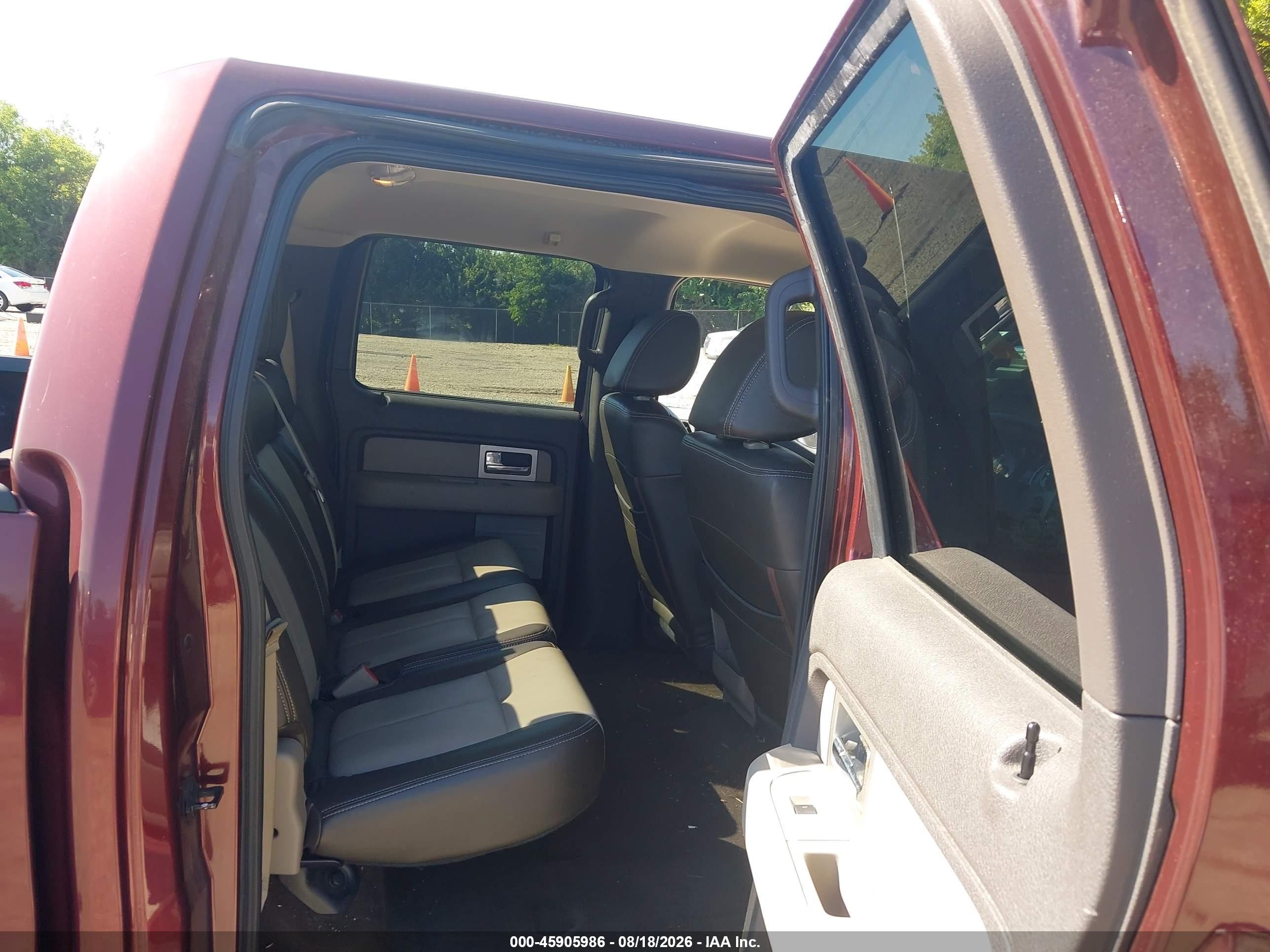 2010 Ford F-150 Xl/xlt Maroon vin: 1FTEW1E84AFD44647