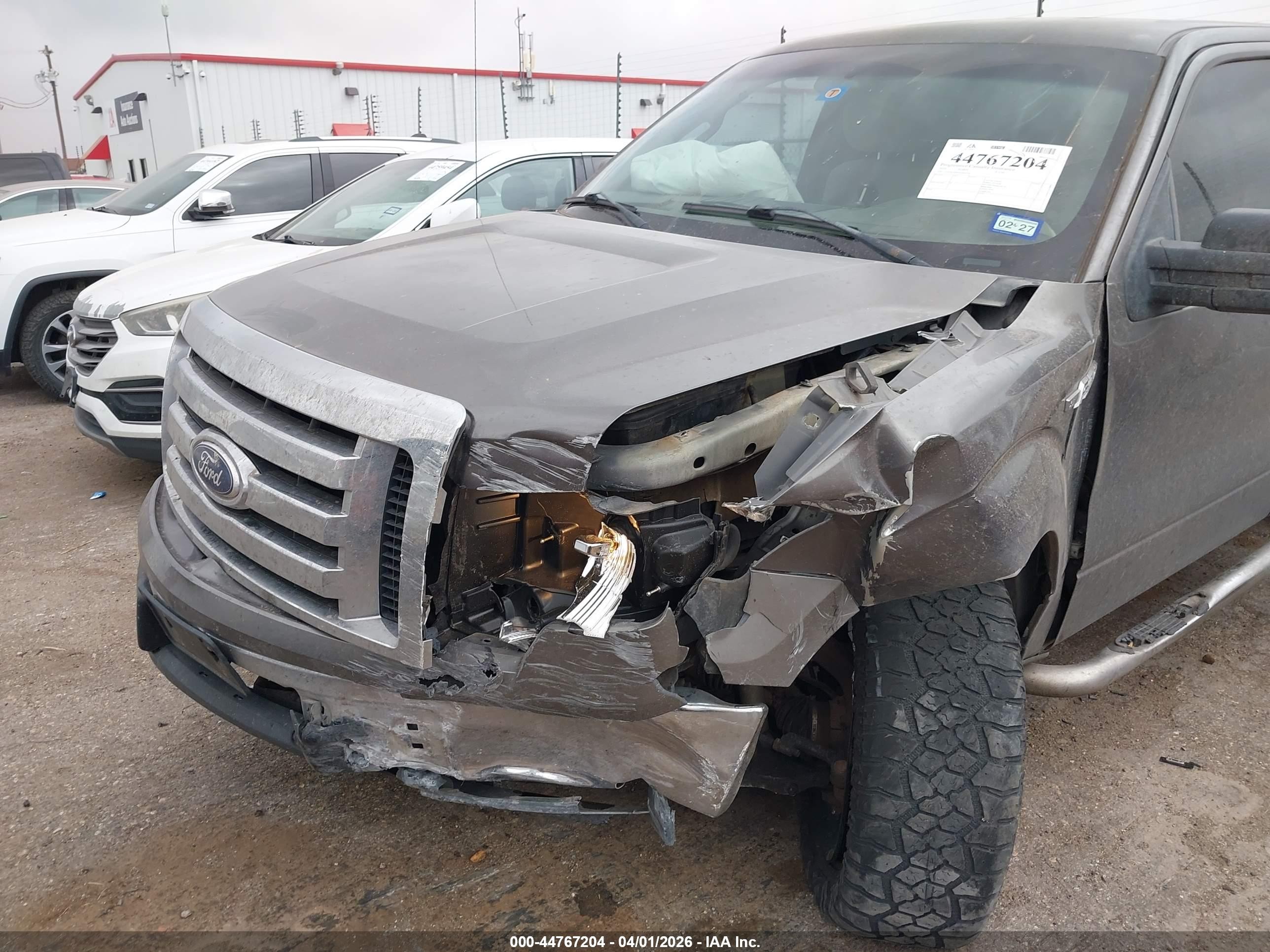 2010 Ford F-150 Xl/xlt Gray vin: 1FTEW1E84AKB45346