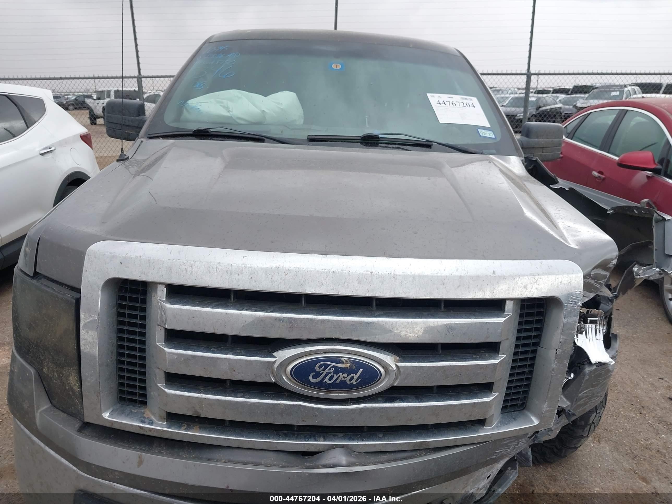 2010 Ford F-150 Xl/xlt Gray vin: 1FTEW1E84AKB45346