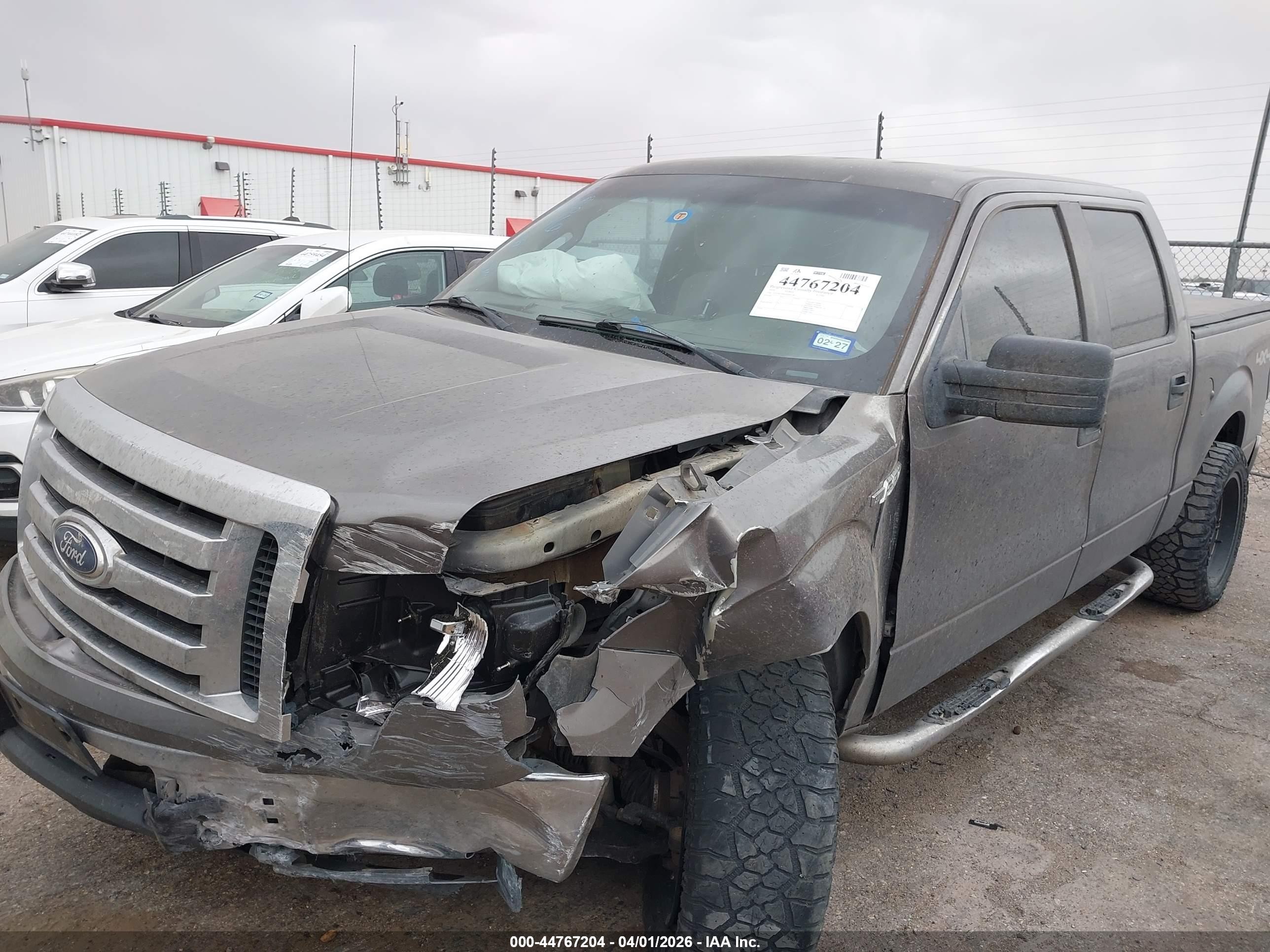 2010 Ford F-150 Xl/xlt Gray vin: 1FTEW1E84AKB45346