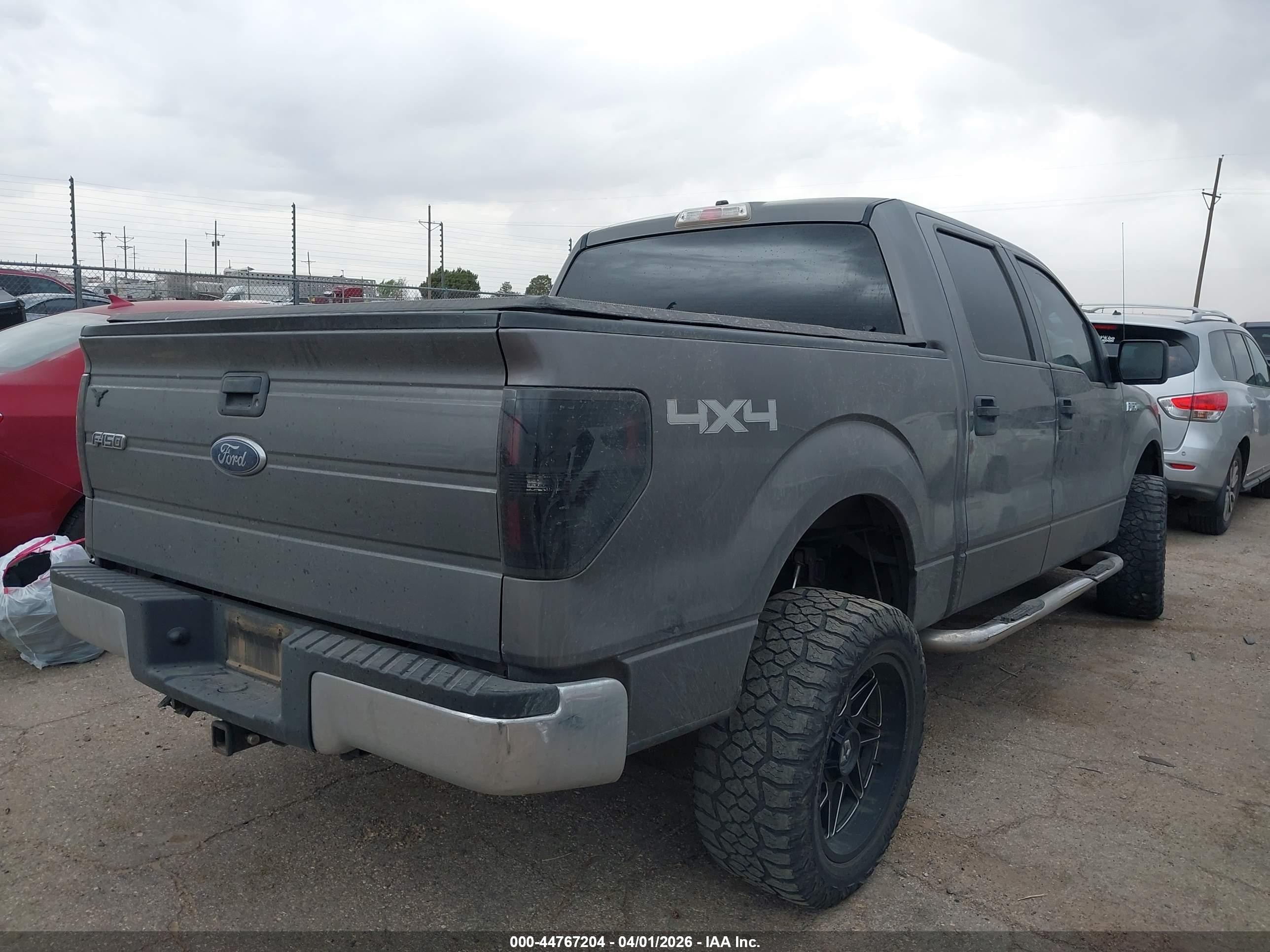 2010 Ford F-150 Xl/xlt Gray vin: 1FTEW1E84AKB45346