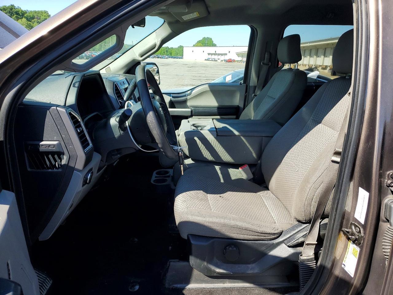 2015 Ford F150 Supercrew Gray vin: 1FTEW1E84FKD49295
