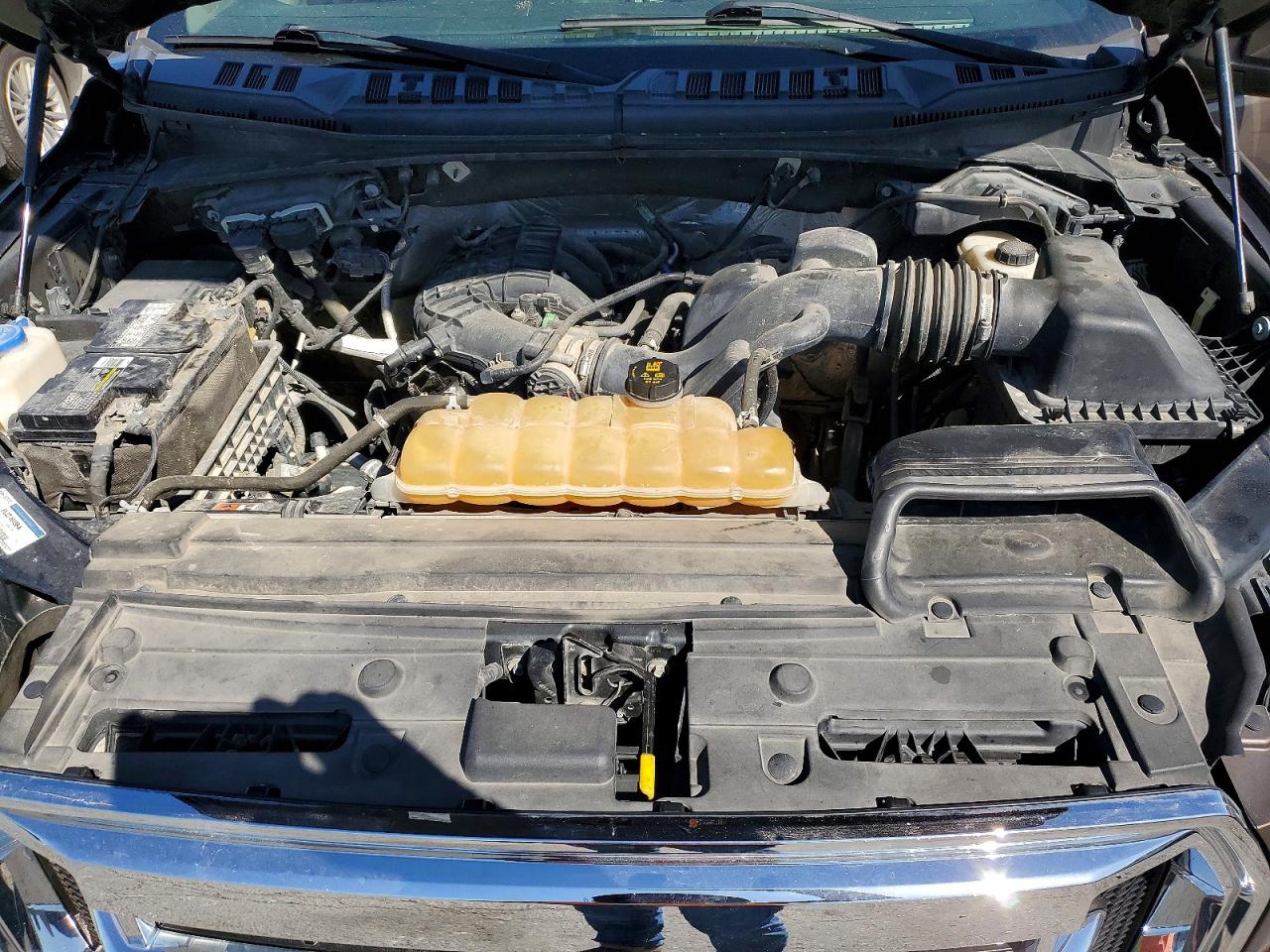 2015 Ford F150 Supercrew Gray vin: 1FTEW1E84FKD49295