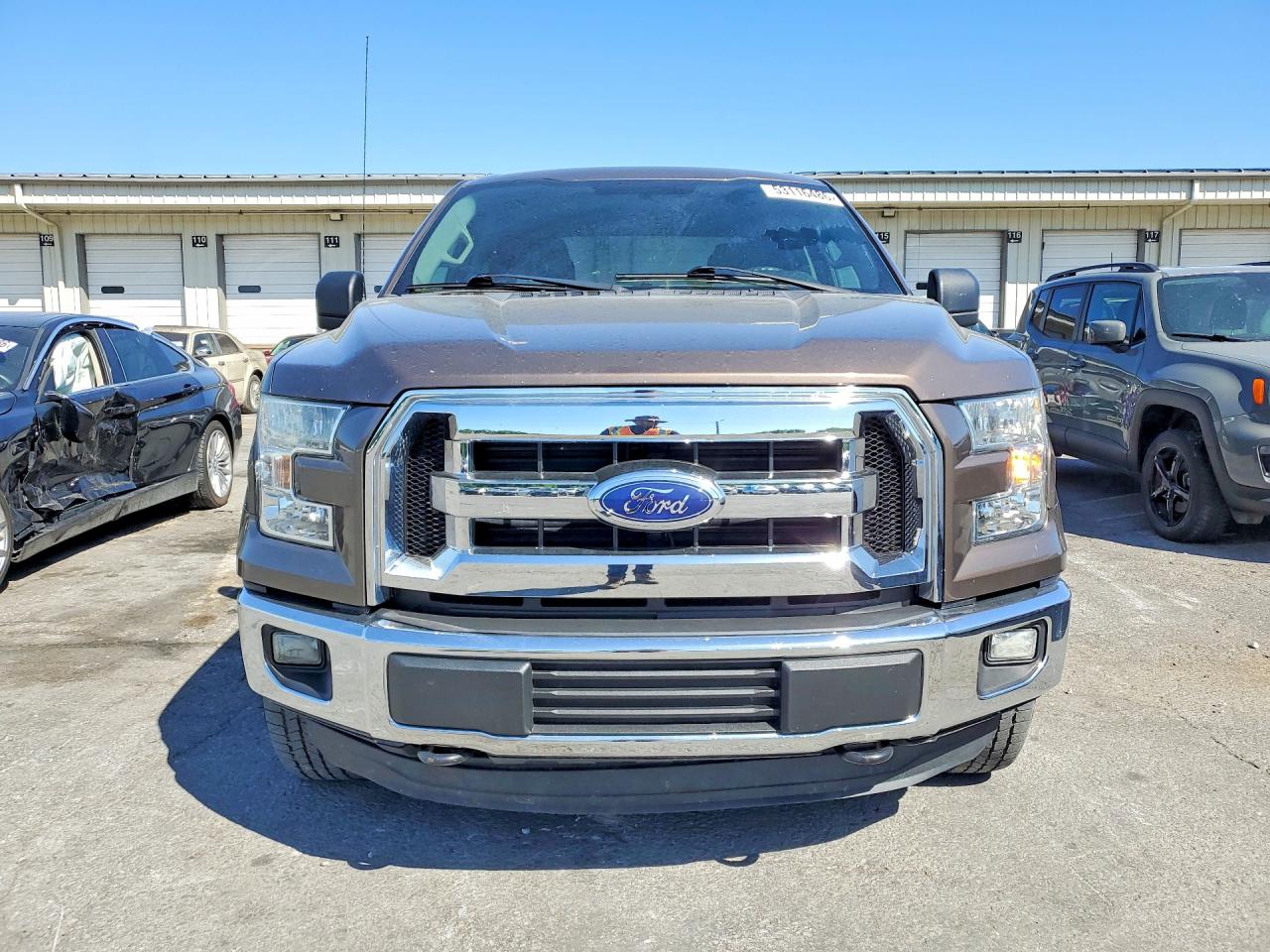 2015 Ford F150 Supercrew Gray vin: 1FTEW1E84FKD49295