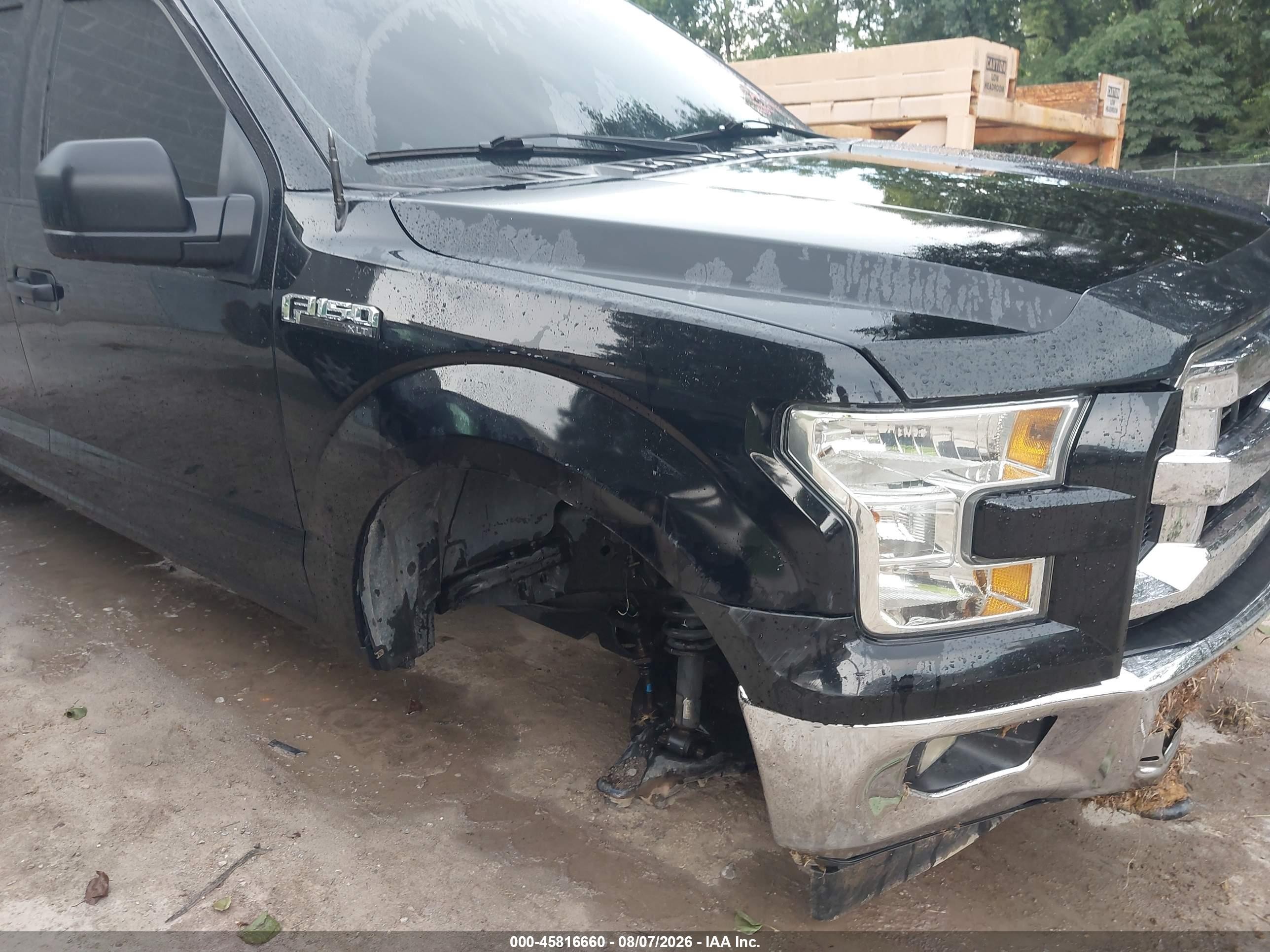 2017 Ford F-150 Xlt Черный vin: 1FTEW1E84HFA89864