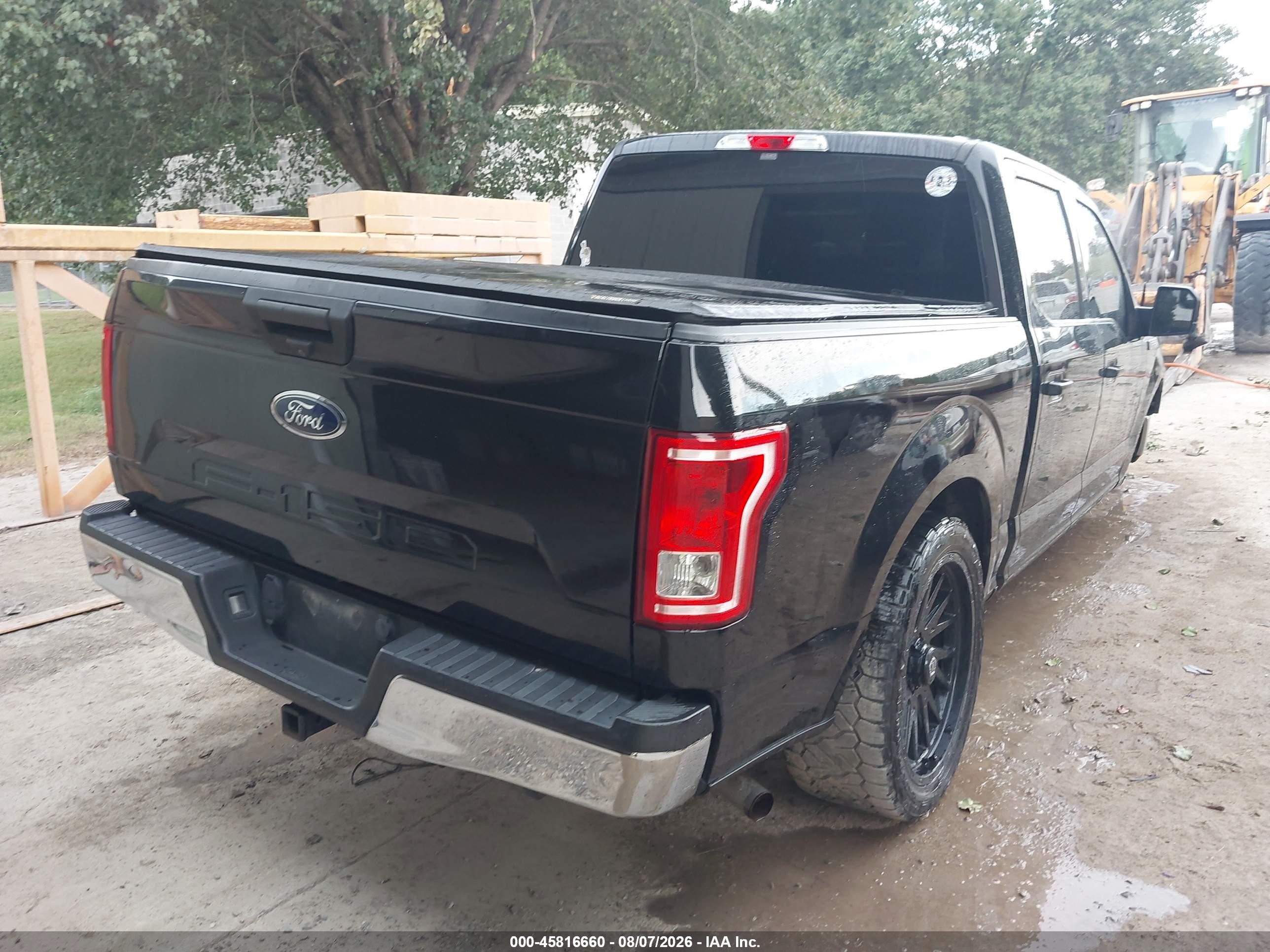 2017 Ford F-150 Xlt Черный vin: 1FTEW1E84HFA89864