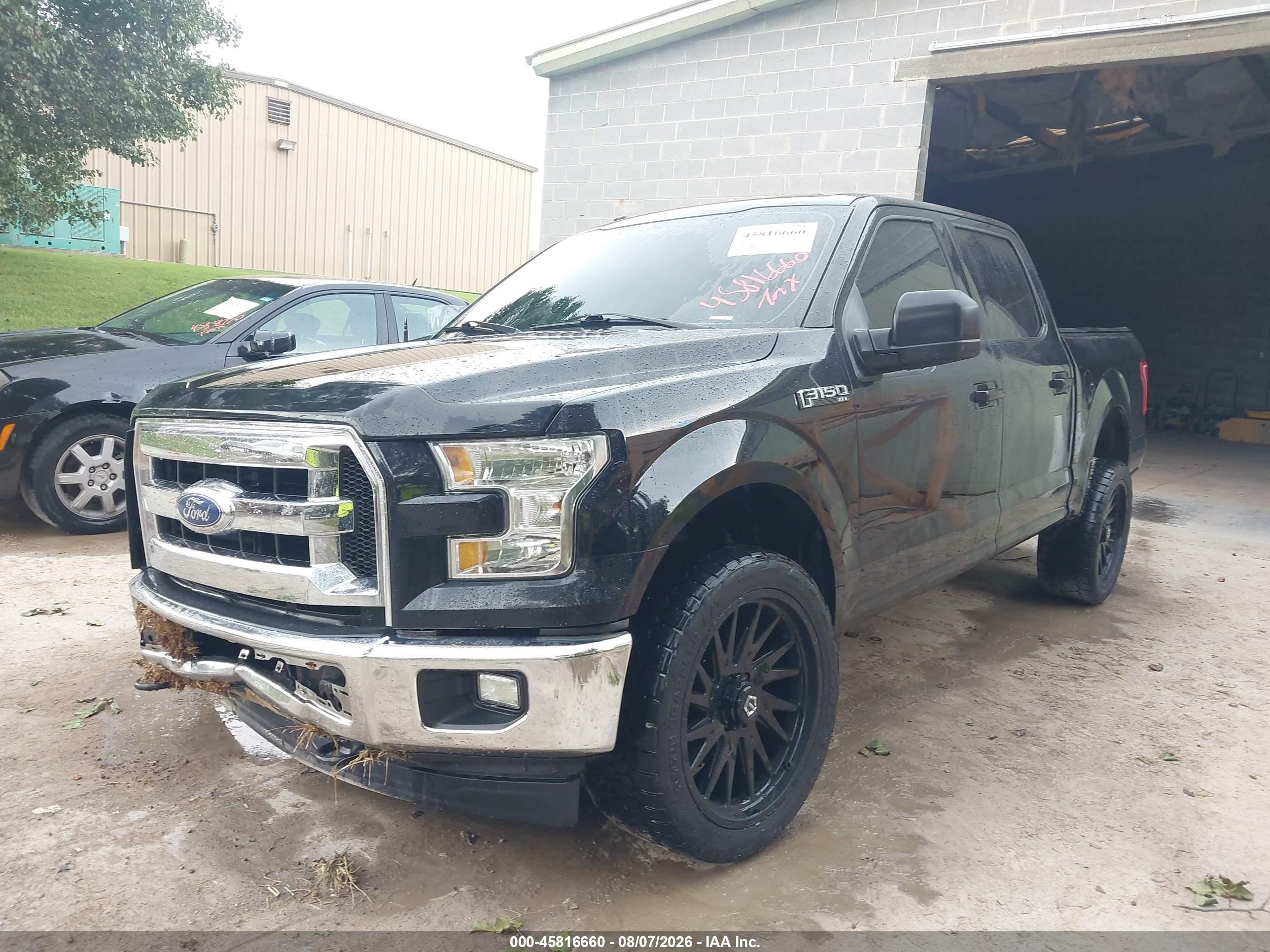 2017 Ford F-150 Xlt Черный vin: 1FTEW1E84HFA89864