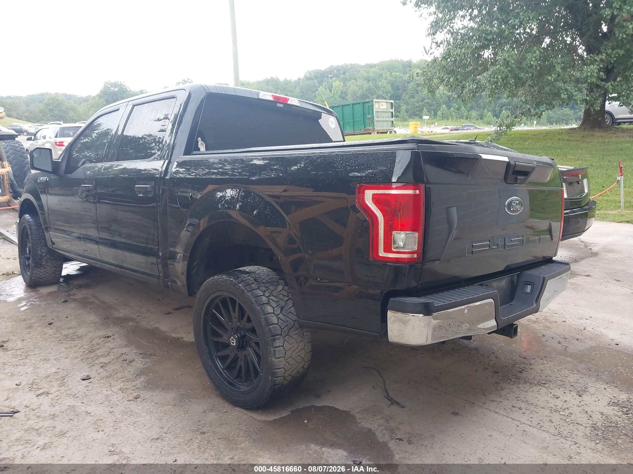 2017 Ford F-150 Xlt Черный vin: 1FTEW1E84HFA89864