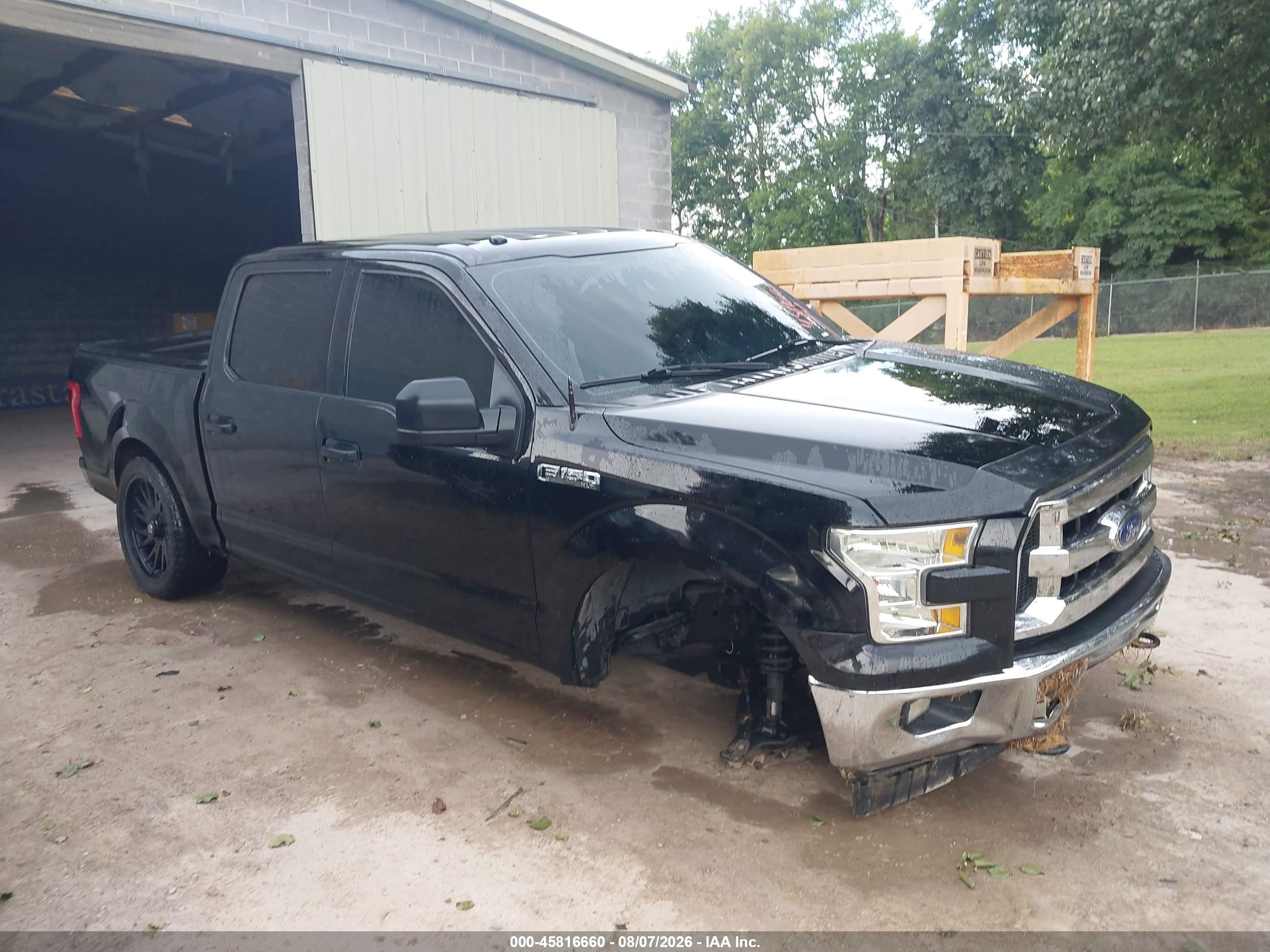2017 Ford F-150 Xlt Черный vin: 1FTEW1E84HFA89864