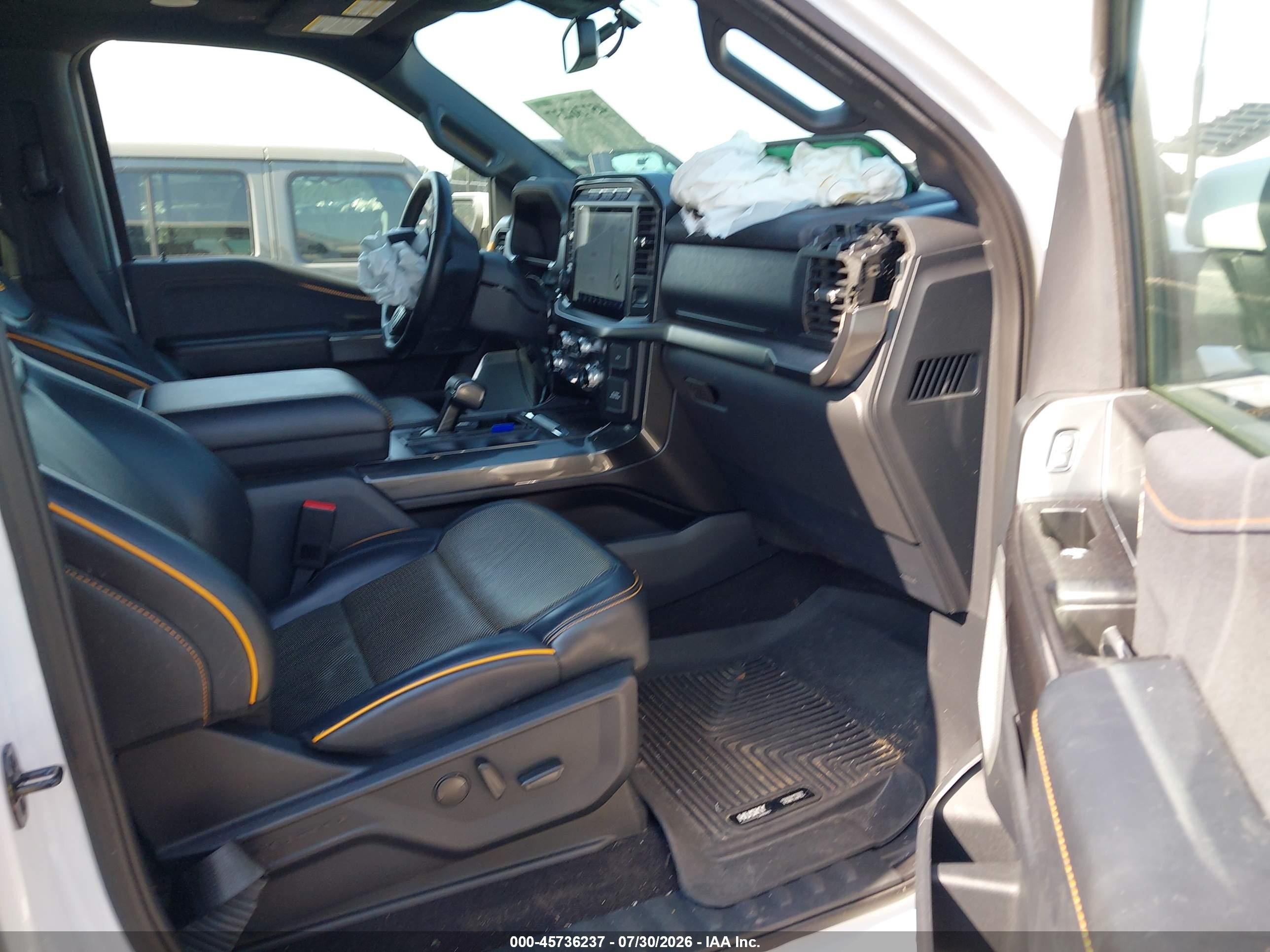 2022 Ford F-150 Tremor White vin: 1FTEW1E84NFA02430
