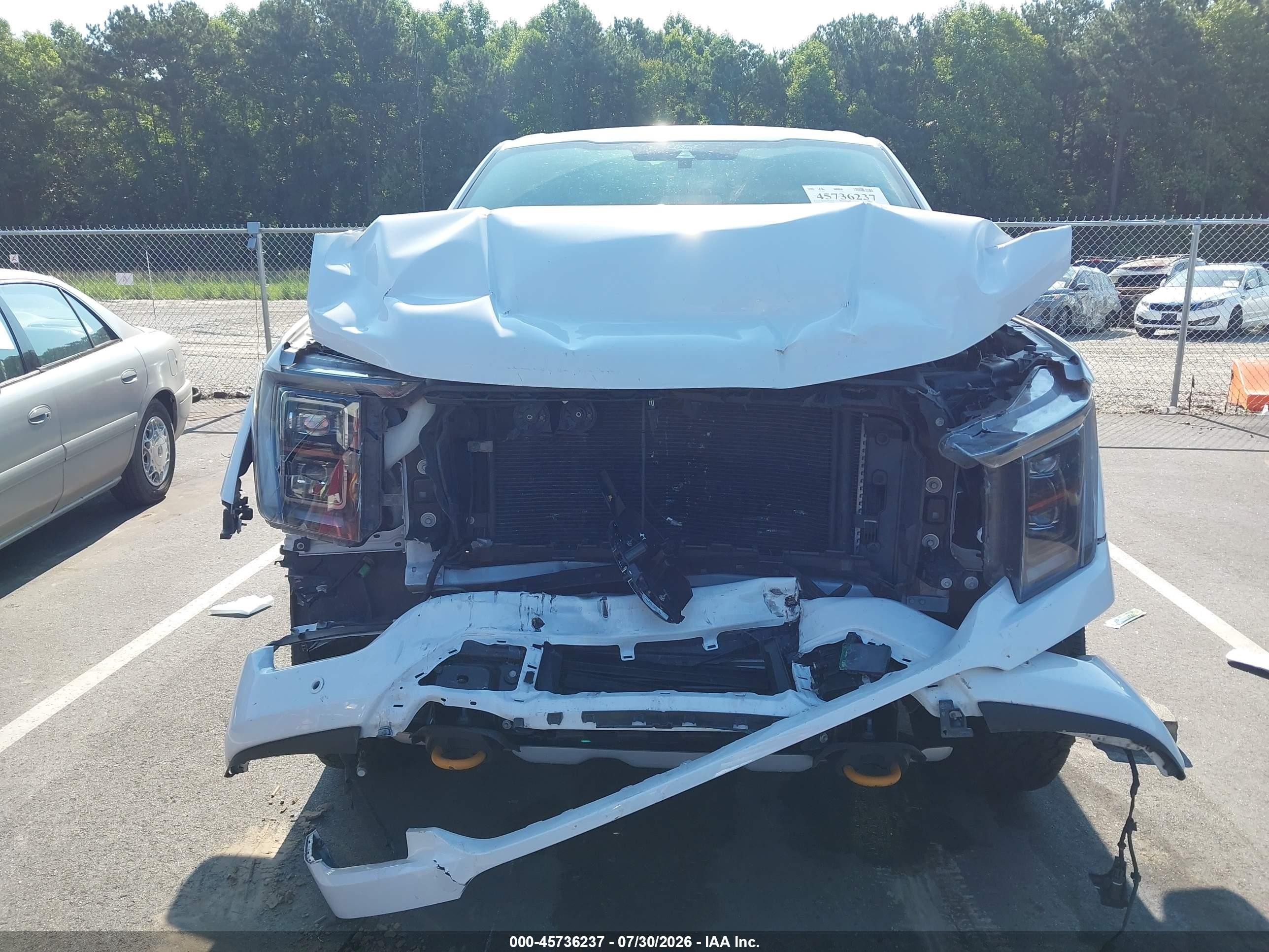 2022 Ford F-150 Tremor White vin: 1FTEW1E84NFA02430