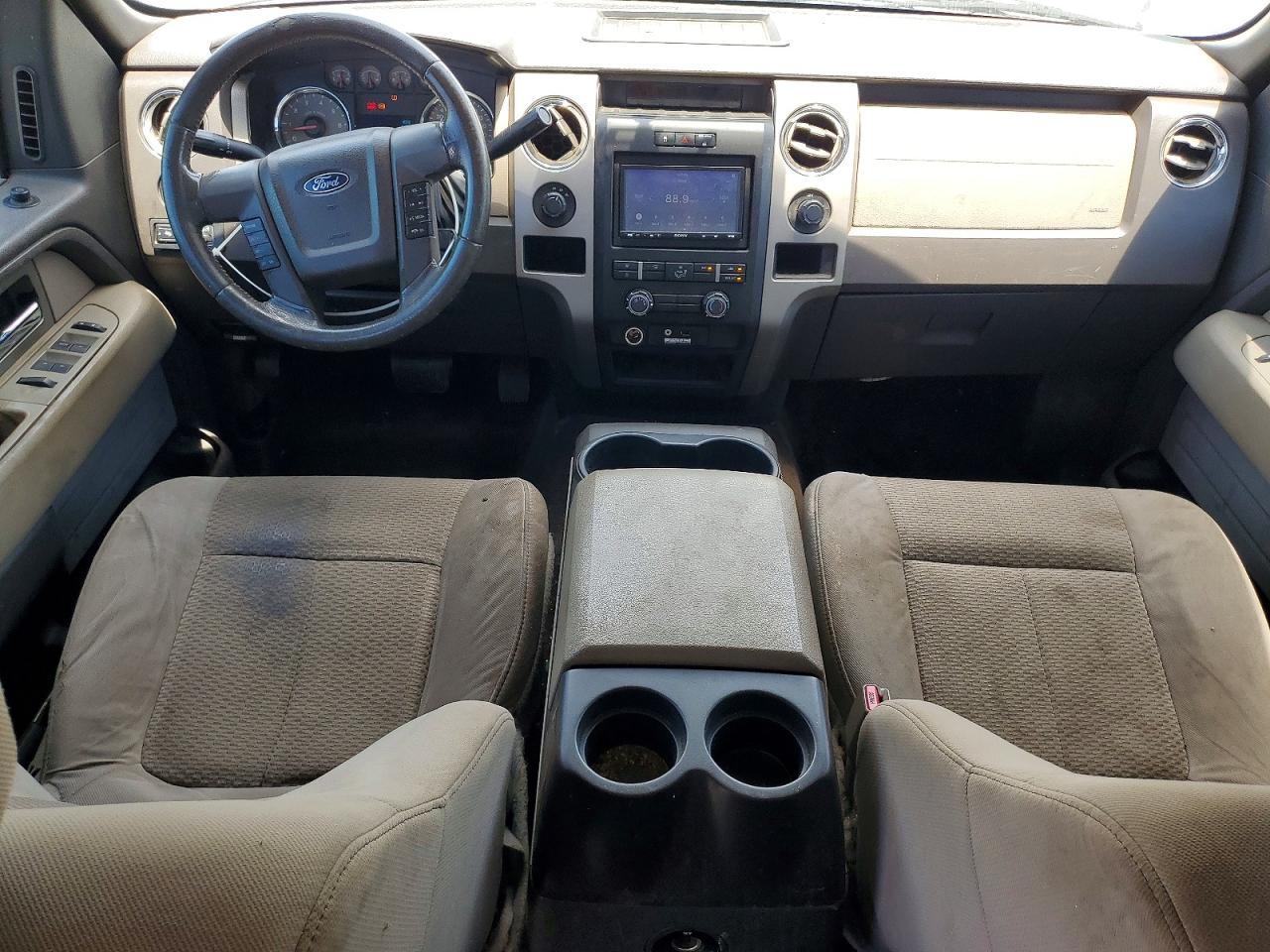 2010 Ford F-150 Xlt Supercrew Supercrew Black vin: 1FTEW1E85AFC74978