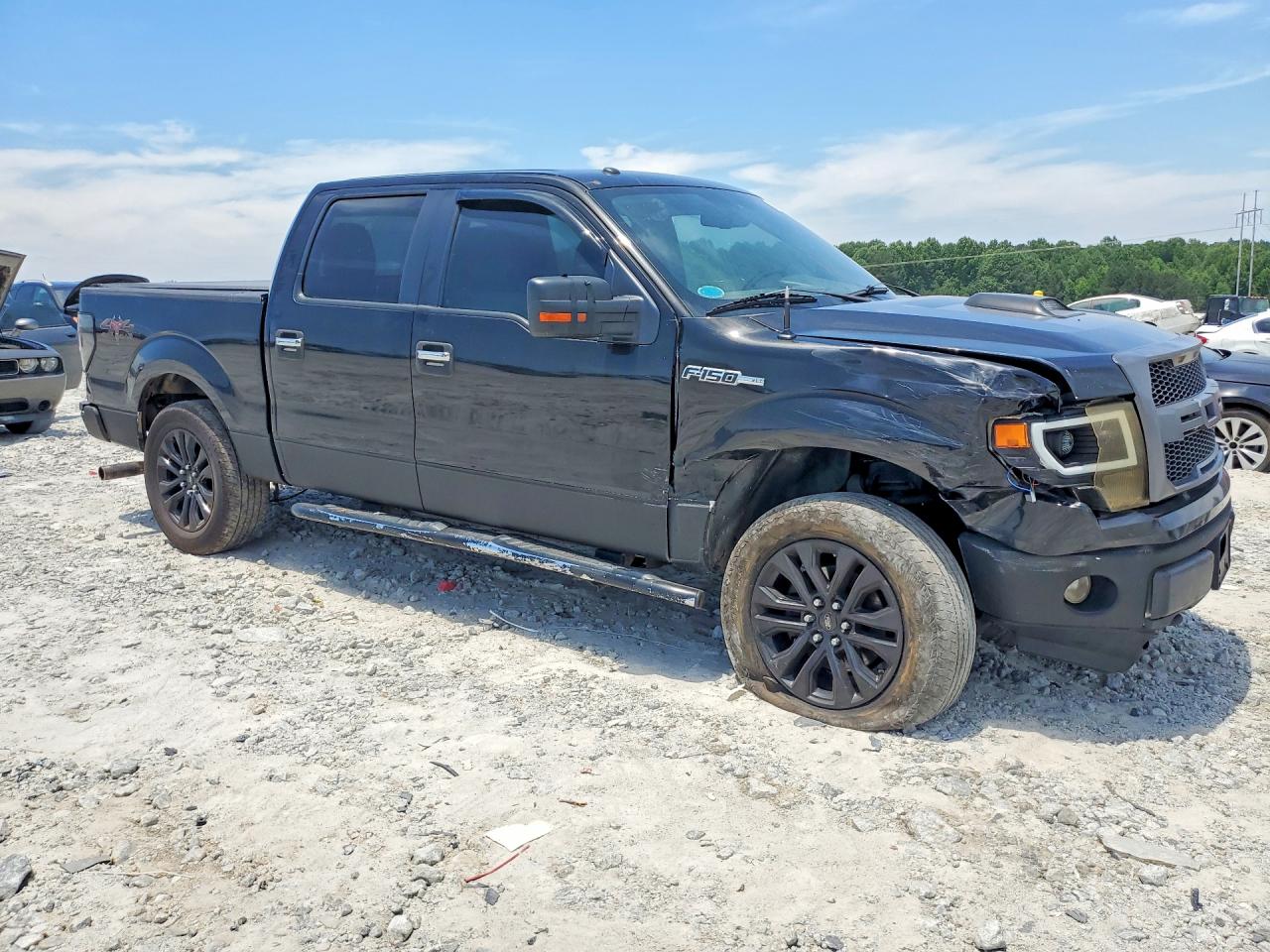 2010 Ford F-150 Xlt Supercrew Supercrew Black vin: 1FTEW1E85AFC74978