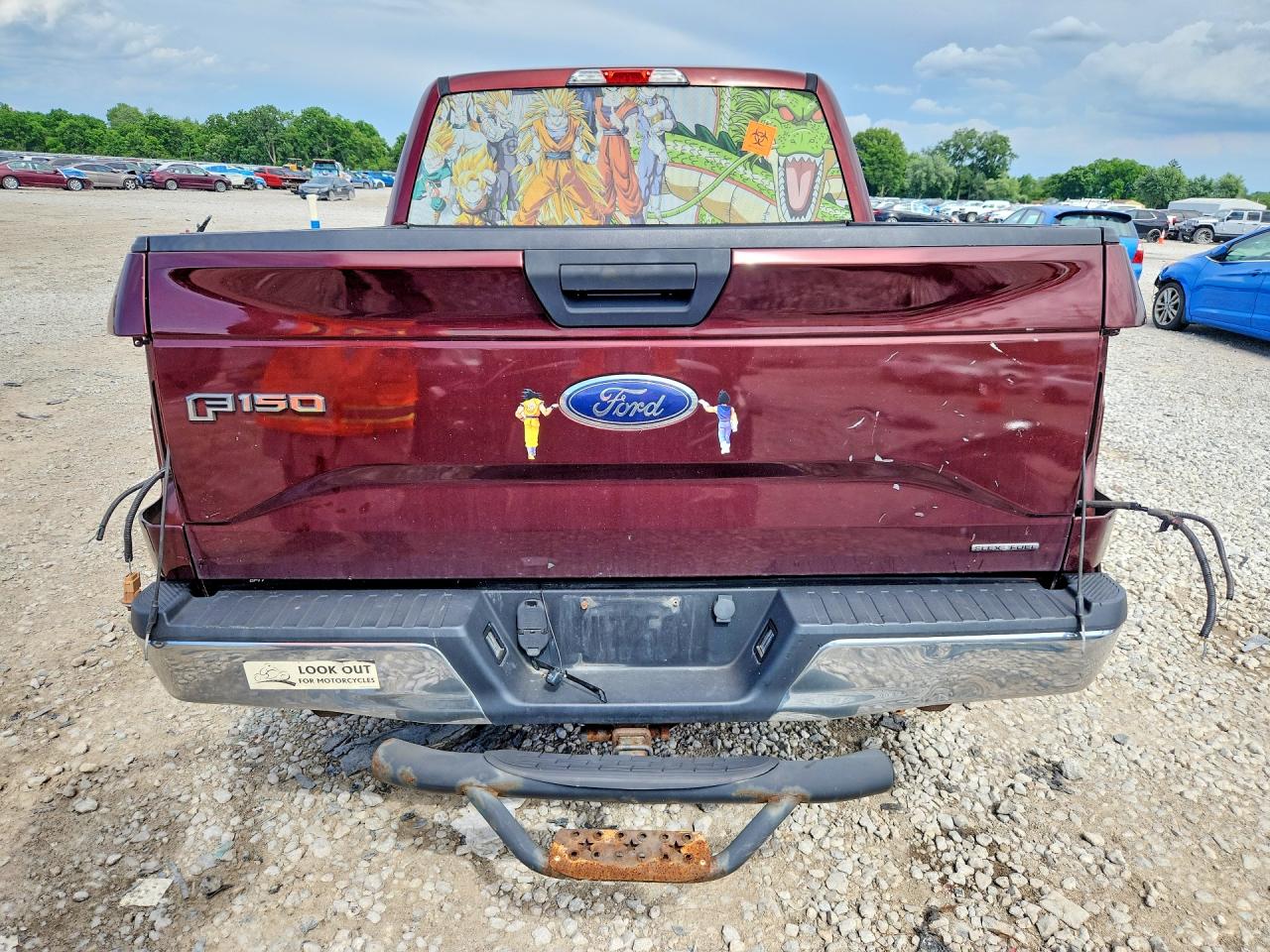 2015 Ford F150 Supercrew Темно-бордовый vin: 1FTEW1E85FFB15322