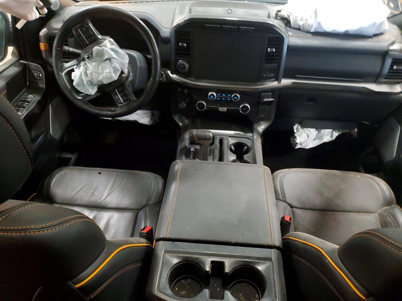 2022 Ford F150 Supercrew Черный vin: 1FTEW1E85NFA55878