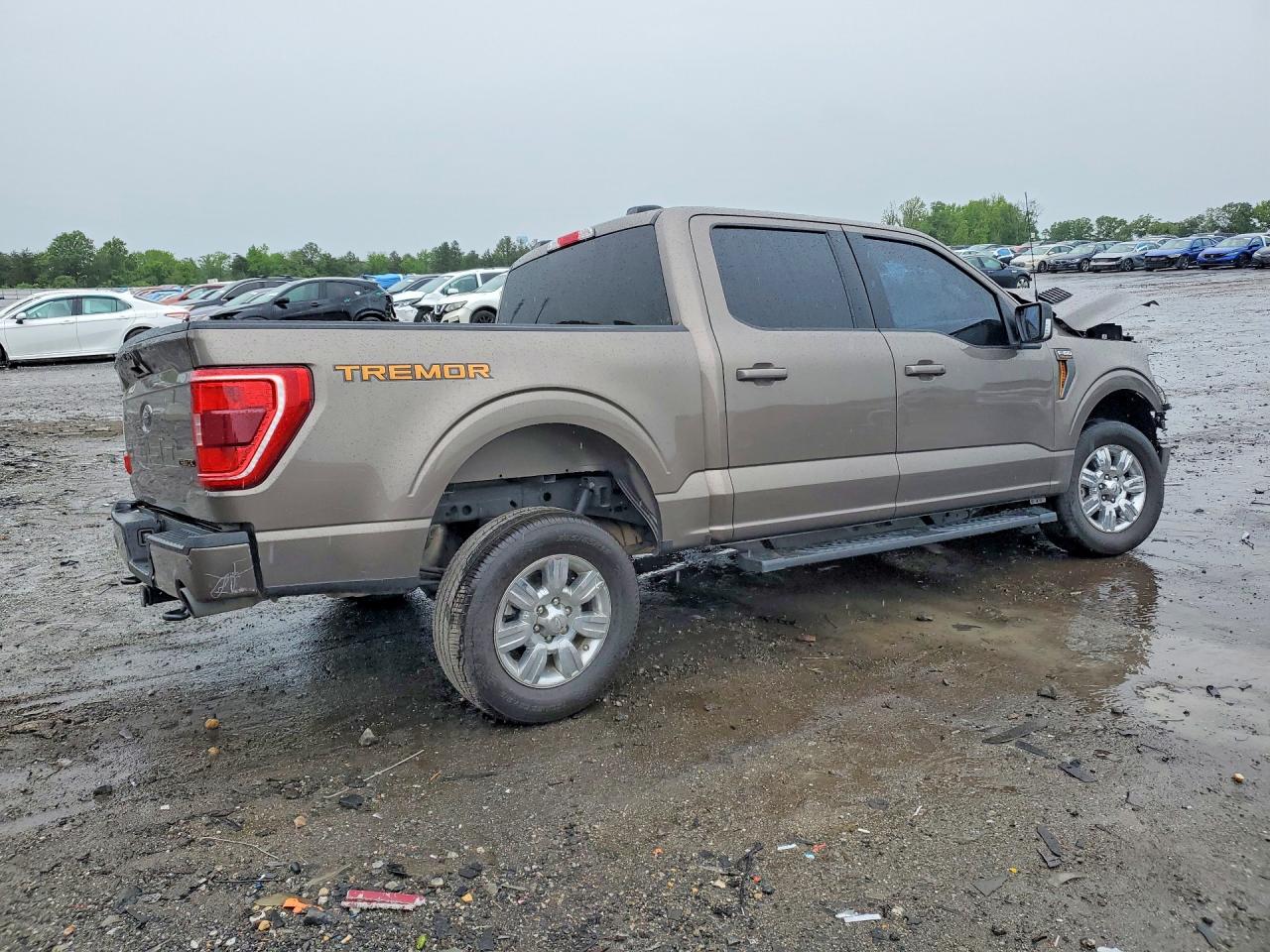 2022 Ford F150 Supercrew Tan vin: 1FTEW1E85NFB43426