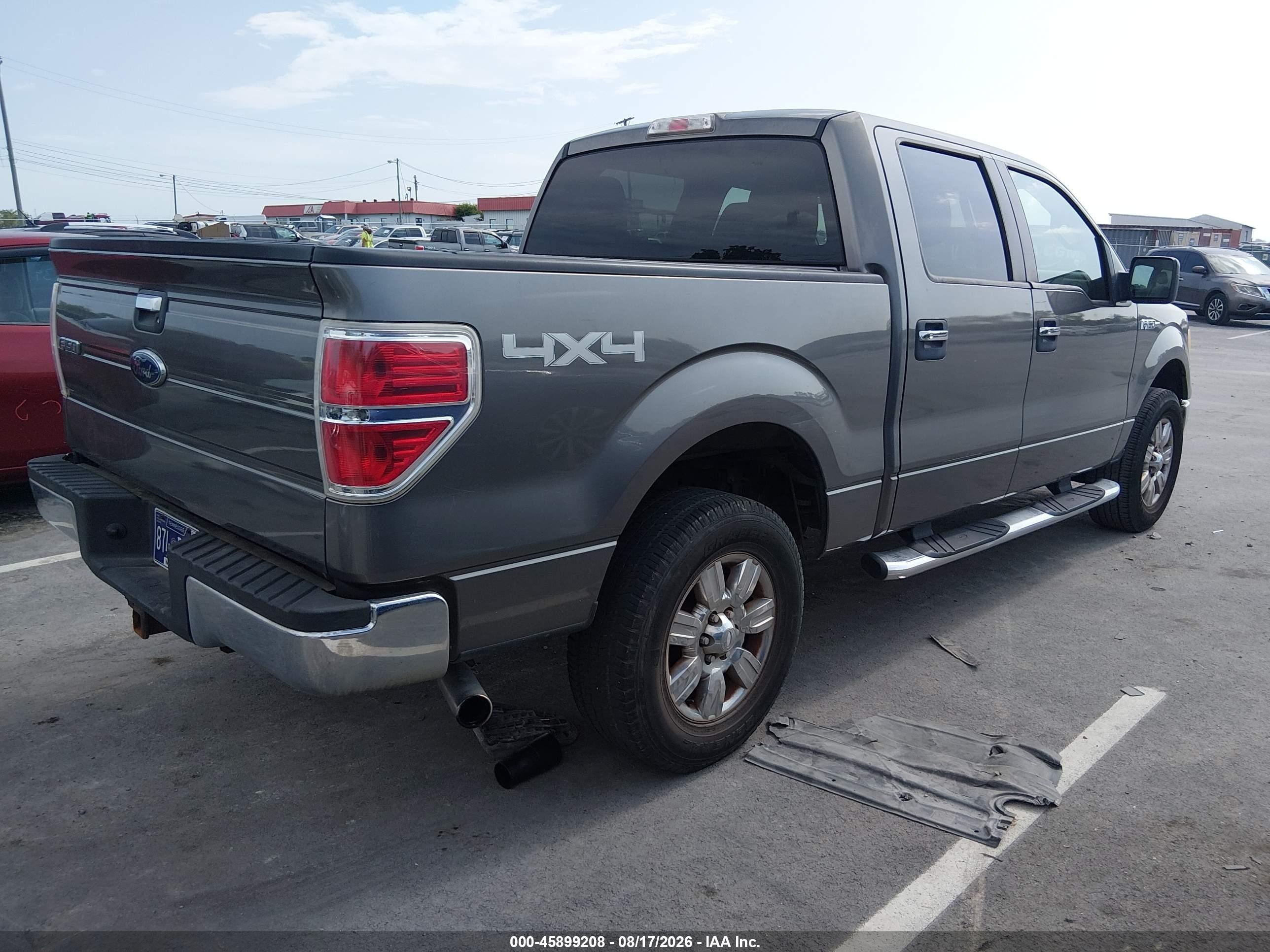 2010 Ford F-150 Xl/xlt Gray vin: 1FTEW1E86AFA57715