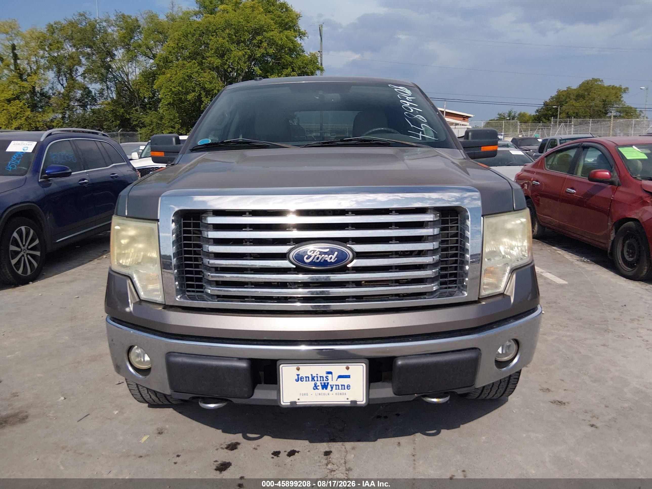 2010 Ford F-150 Xl/xlt Gray vin: 1FTEW1E86AFA57715
