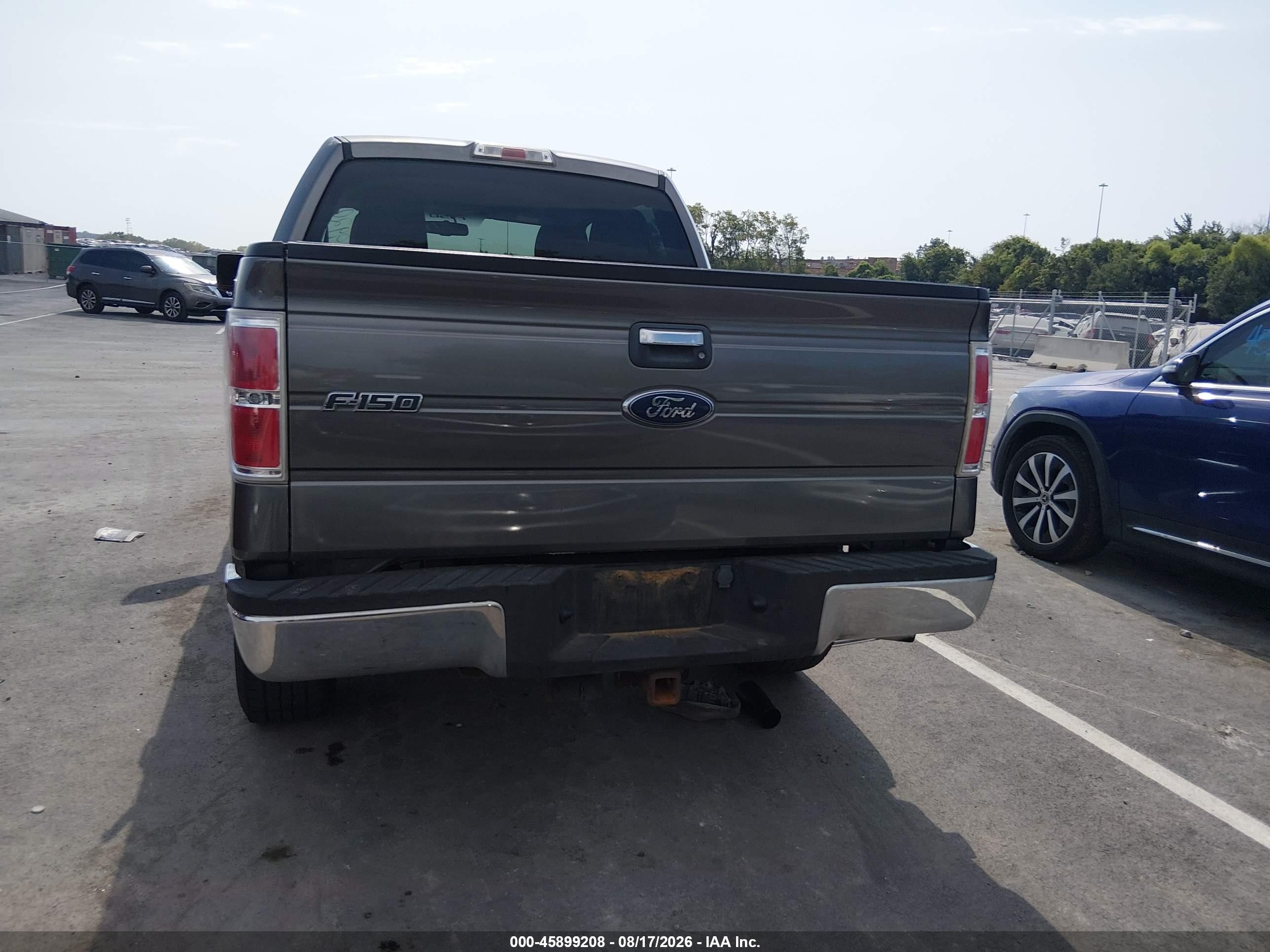 2010 Ford F-150 Xl/xlt Gray vin: 1FTEW1E86AFA57715