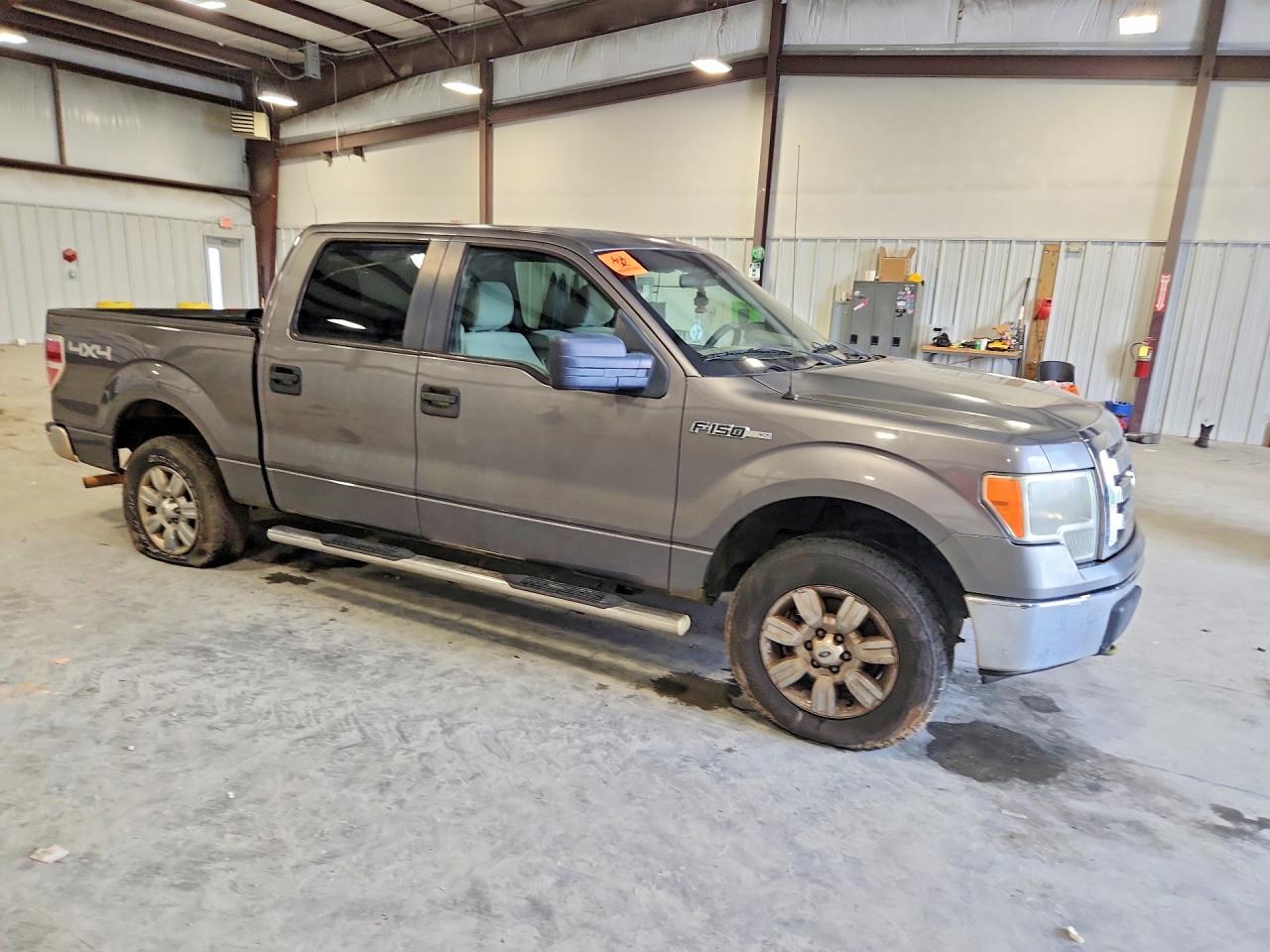 2010 Ford F150 Supercrew Gray vin: 1FTEW1E86AFC53766