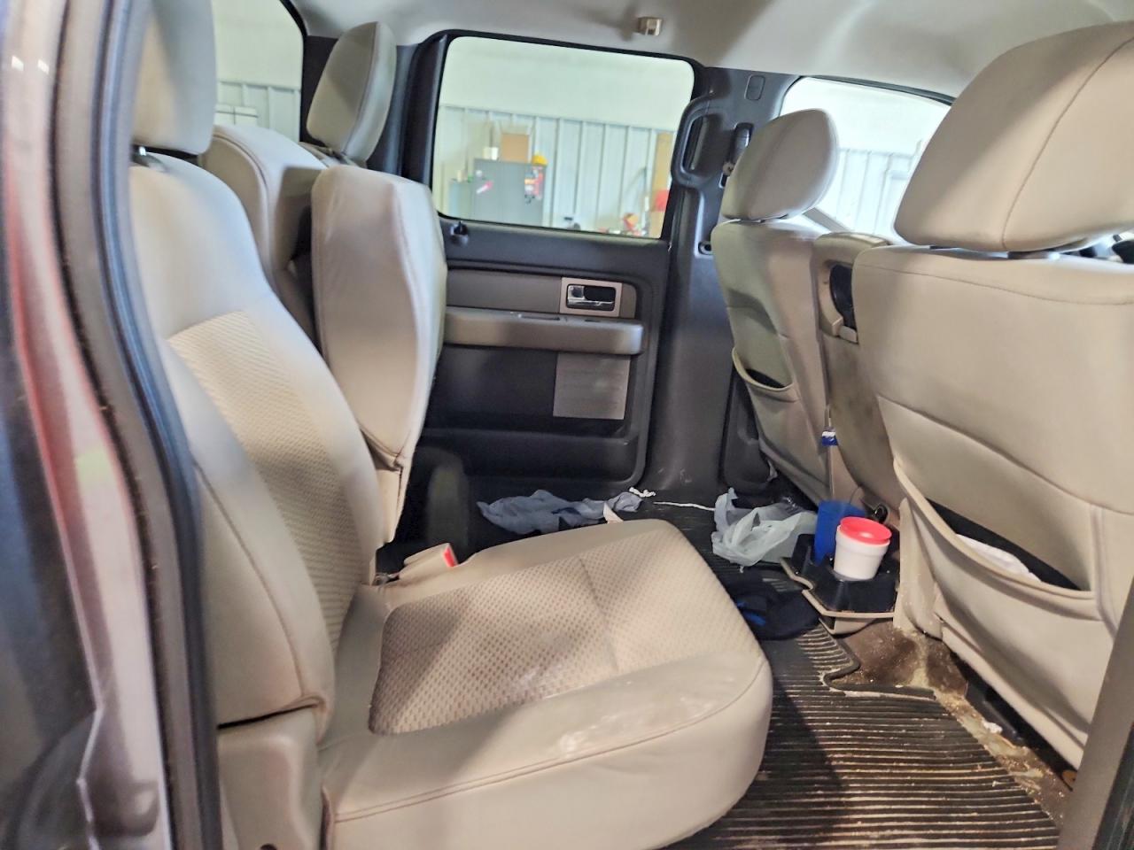2010 Ford F150 Supercrew Gray vin: 1FTEW1E86AFC53766