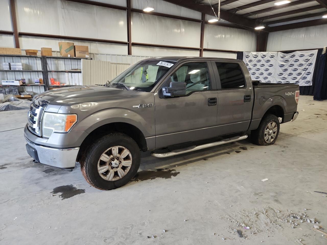 2010 Ford F150 Supercrew Gray vin: 1FTEW1E86AFC53766 Damage: Left Front Fender, Severe Damage, Replacement Required